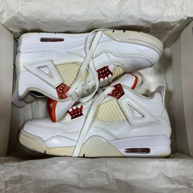 Nike Air Jordan 4 Retro "White/Team Orange"