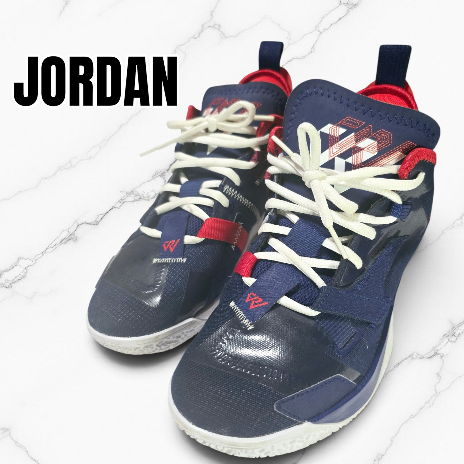 Nike GS Jordan Why Not Zer0.4 "Navy/Red"
