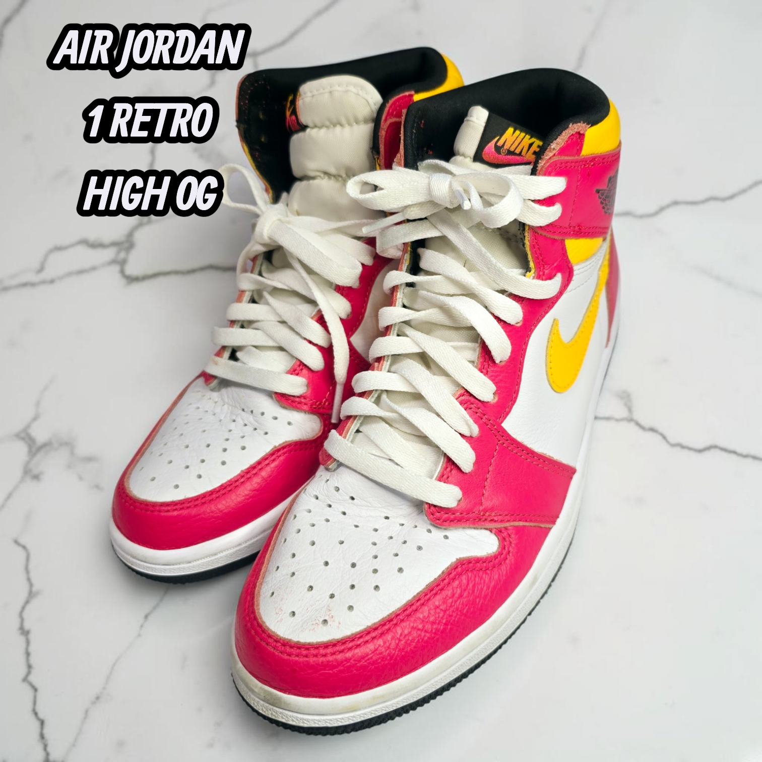 Nike Air Jordan 1 High OG "Light Fusion Red"