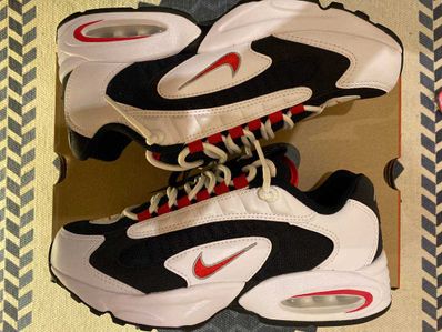 Nike Air Max Triax 96 "White/University Red/Black/Metallic Silver"