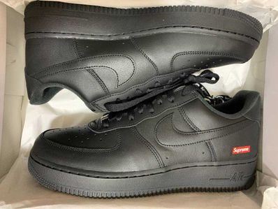 Supreme × Nike Air Force 1 Low "Black"