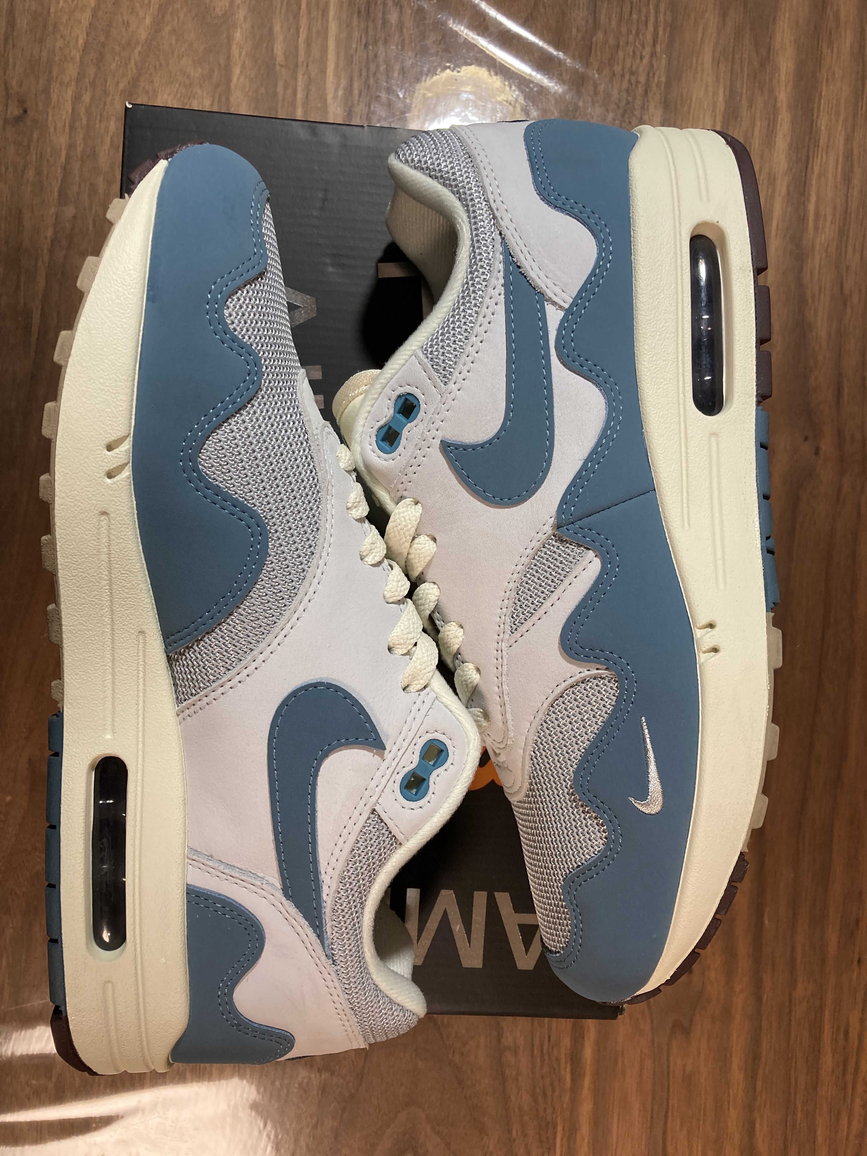 Patta × Nike Air Max 1 "Noise Aqua"