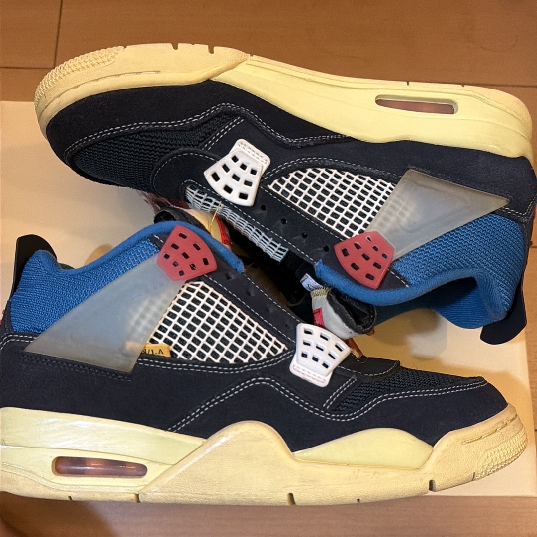UNION × Nike Air Jordan 4 "Off Noir"
