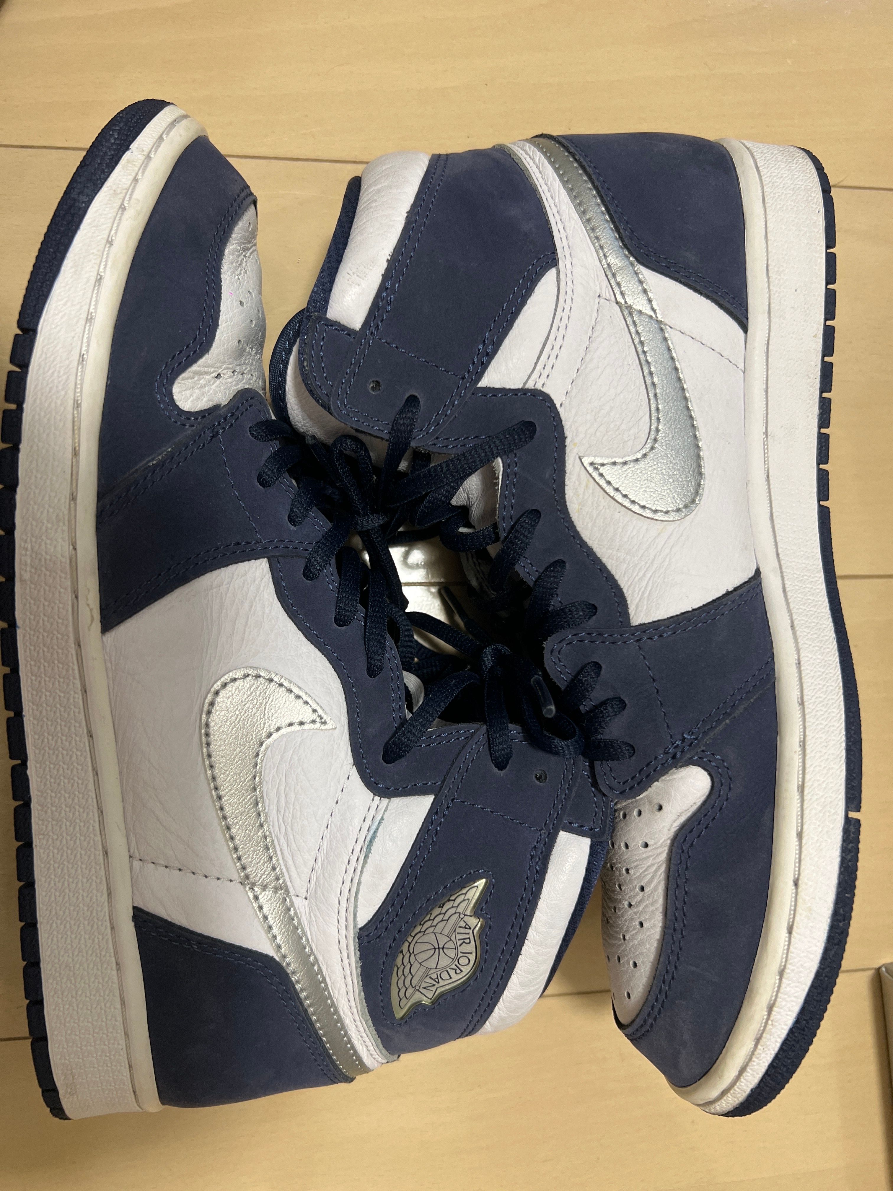 Nike Air Jordan 1 High OG CO.JP "White/Midnight Navy" (2020)(ブリーフケースなし)