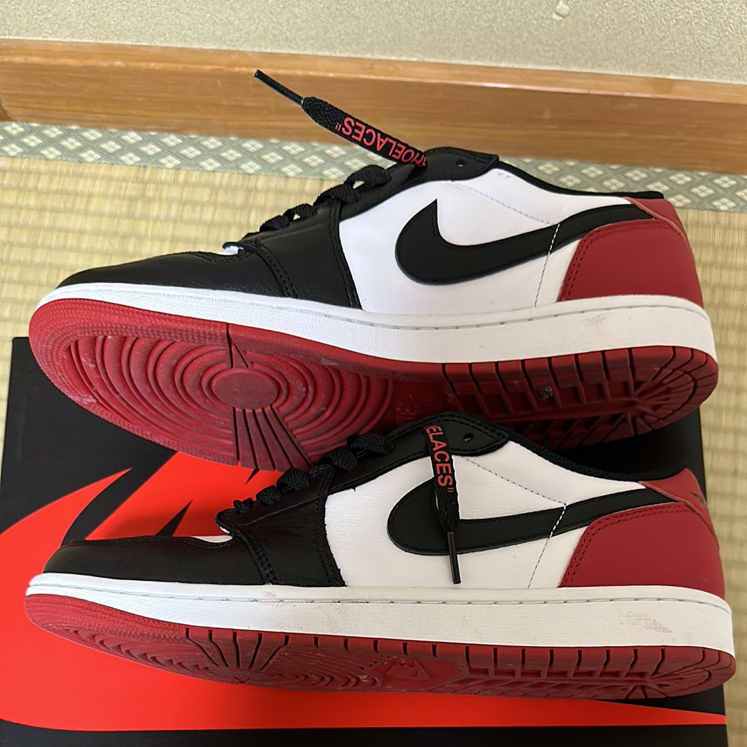 Nike Air Jordan 1 Retro Low OG "Black Toe"