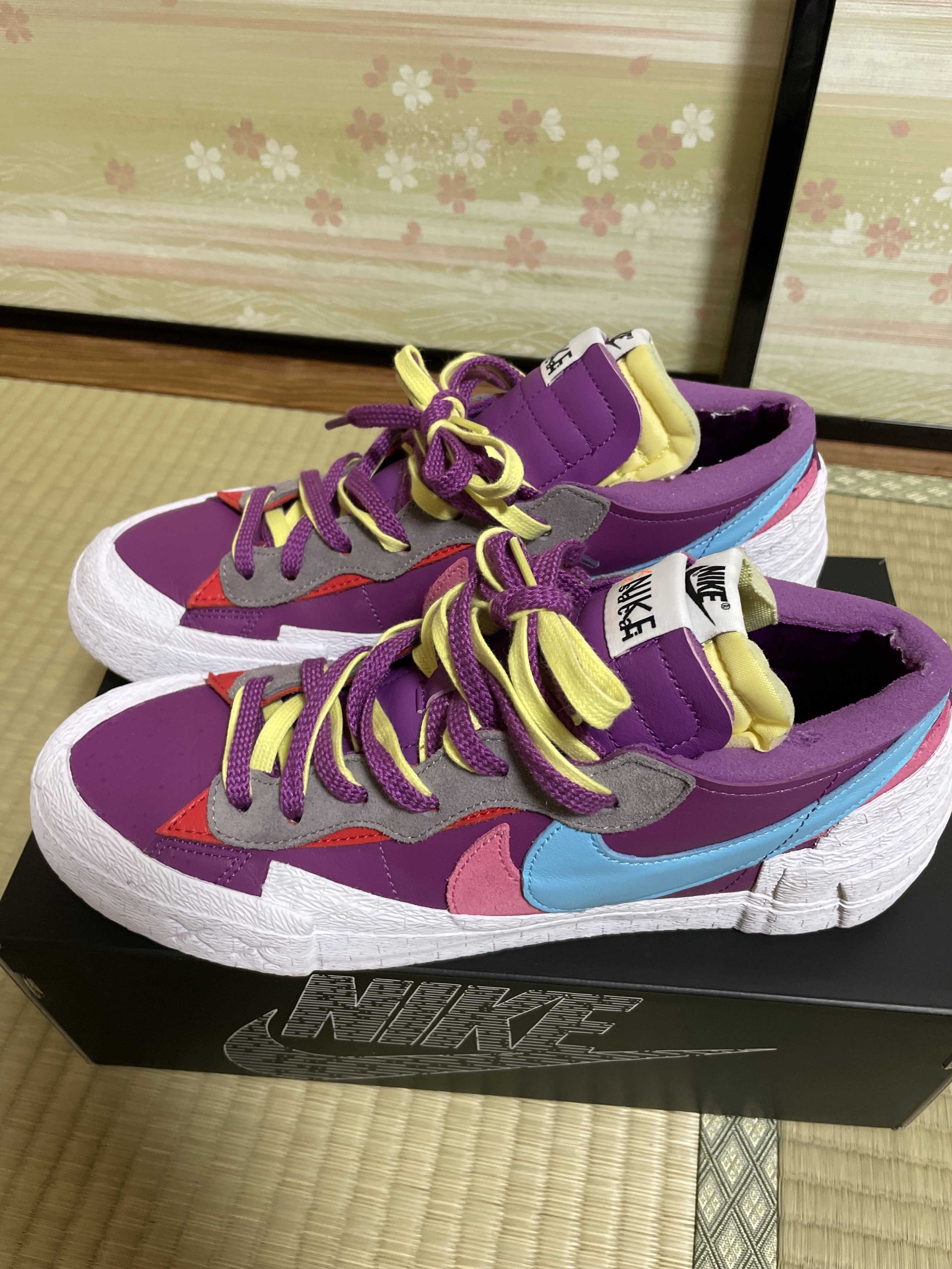 KAWS × sacai × Nike Blazer Low "Purple Dusk"
