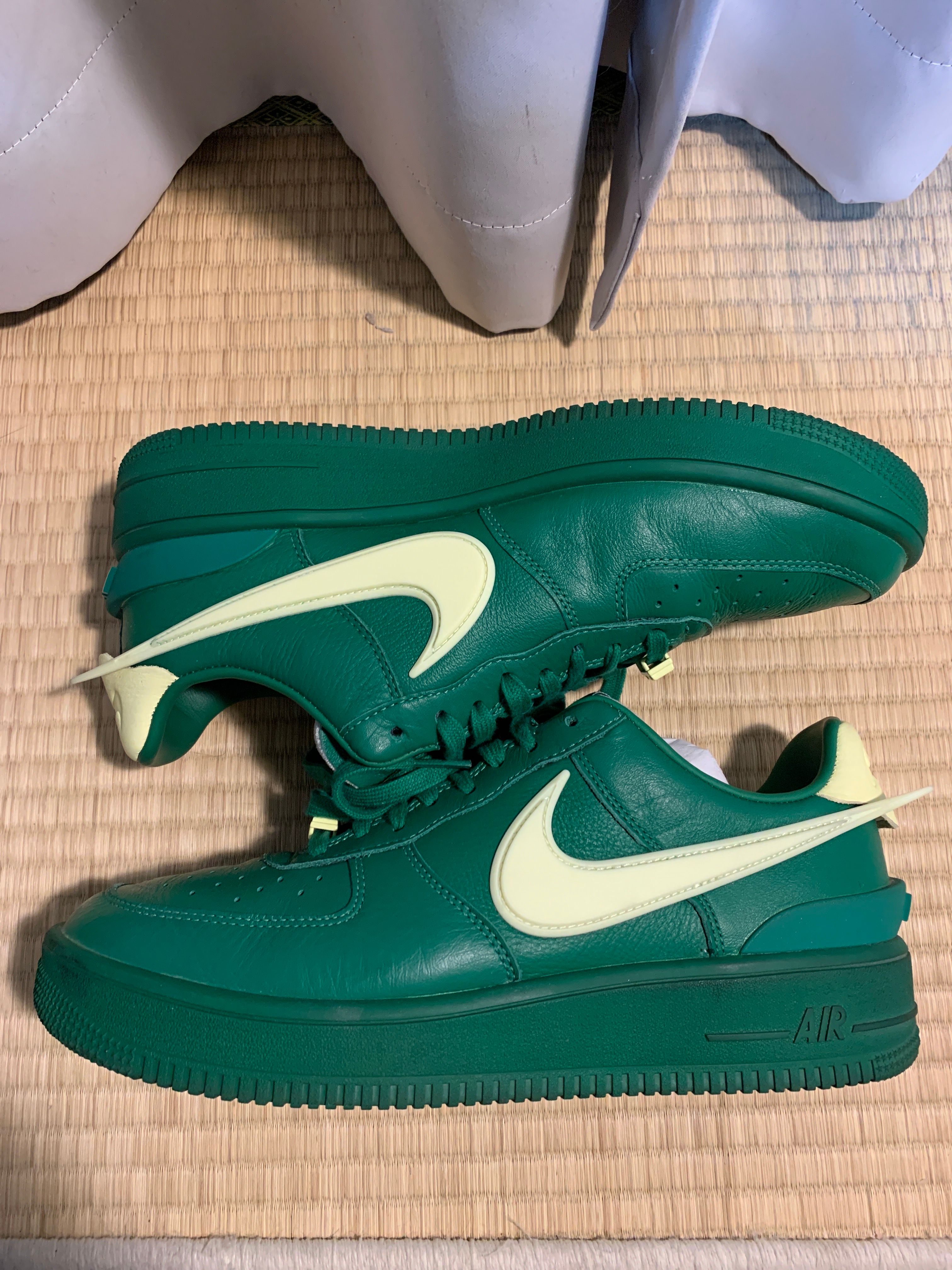 AMBUSH × Nike Air Force 1 Low "Pine Green and Citron"