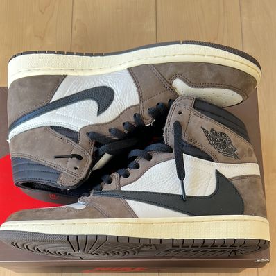 Travis Scott × Nike Air Jordan 1 Retro High OG TS SP "Sail/Dark Mocha"