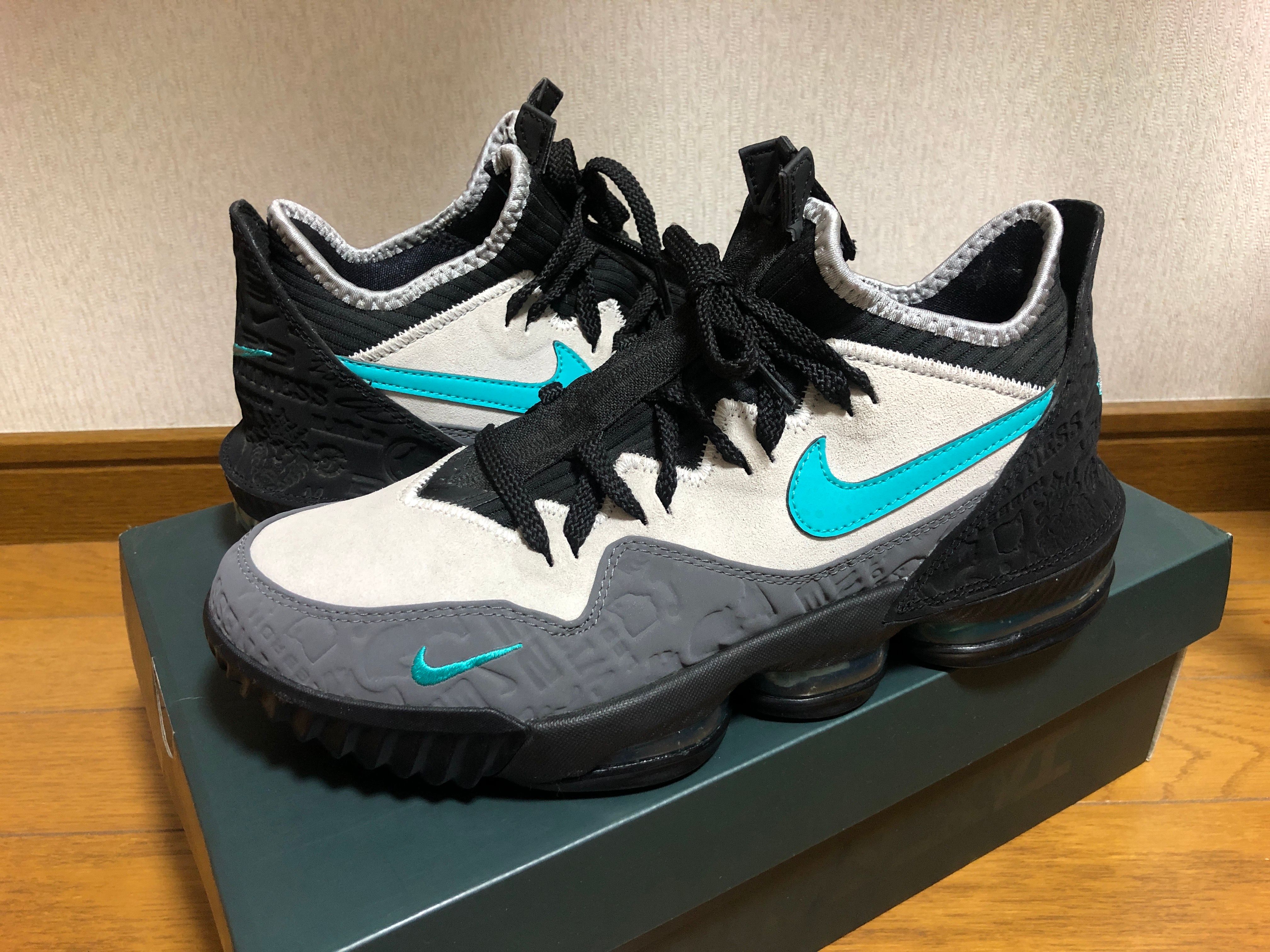 atmos × Nike LeBron 16 "Clear Jade"