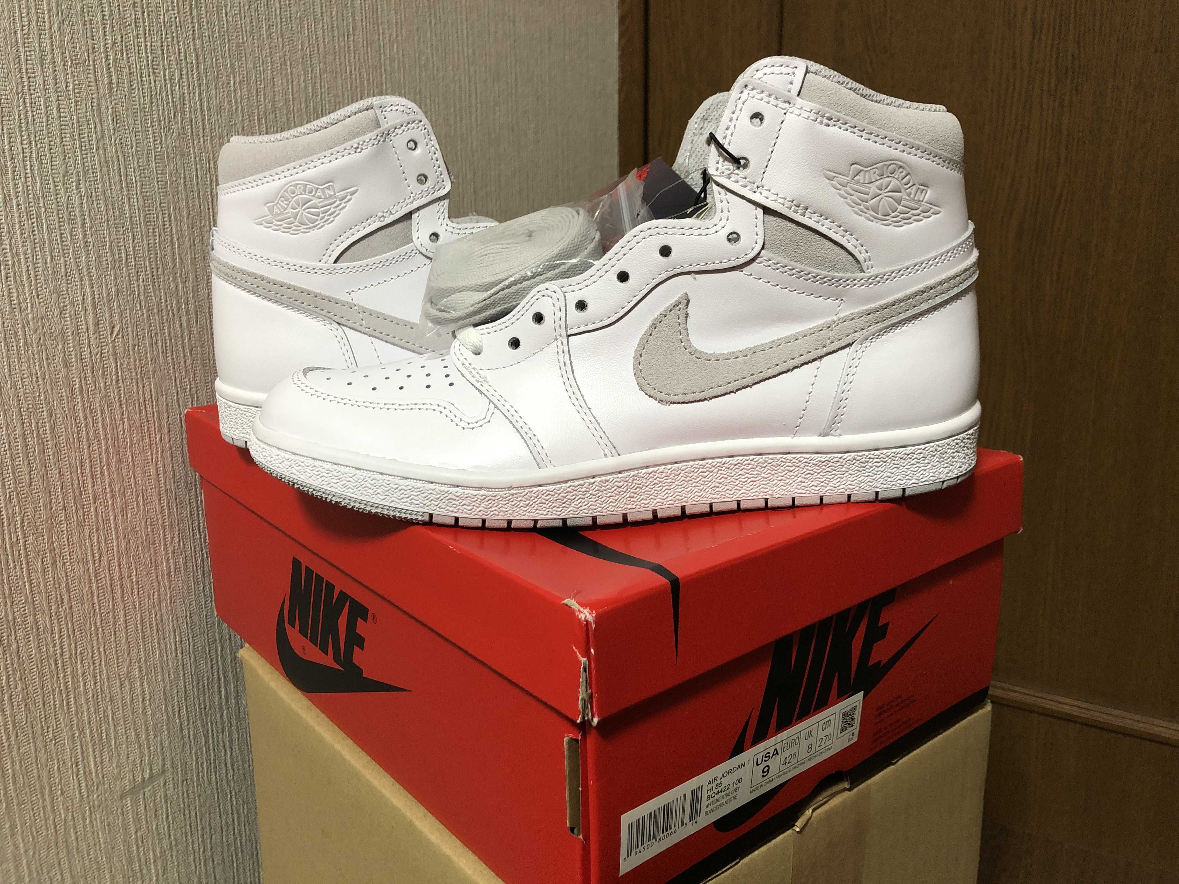 Nike Air Jordan 1 High 85 "Neutral Grey"