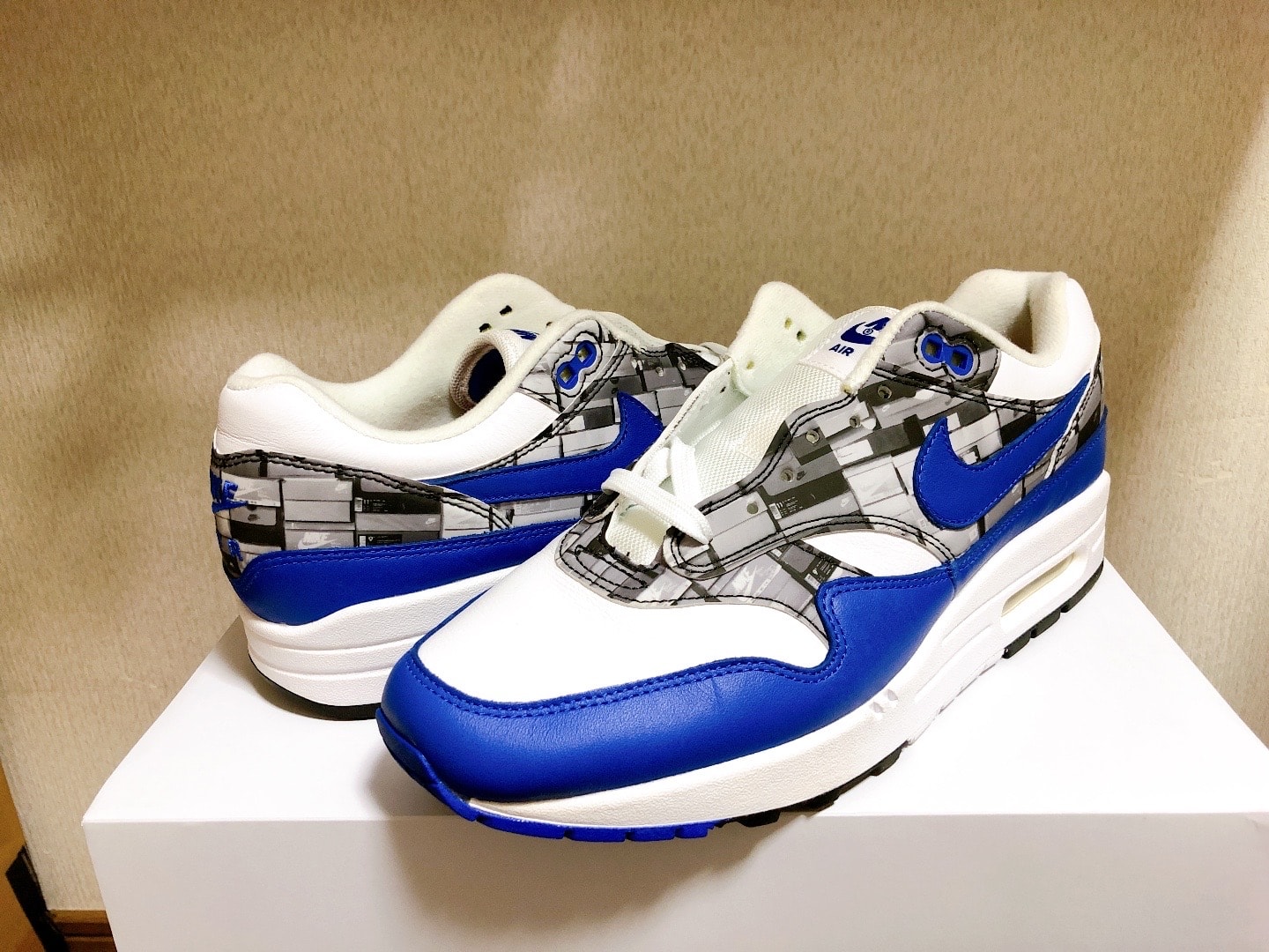 atmos × Nike Air Max 1 Blue "We Love Nike"