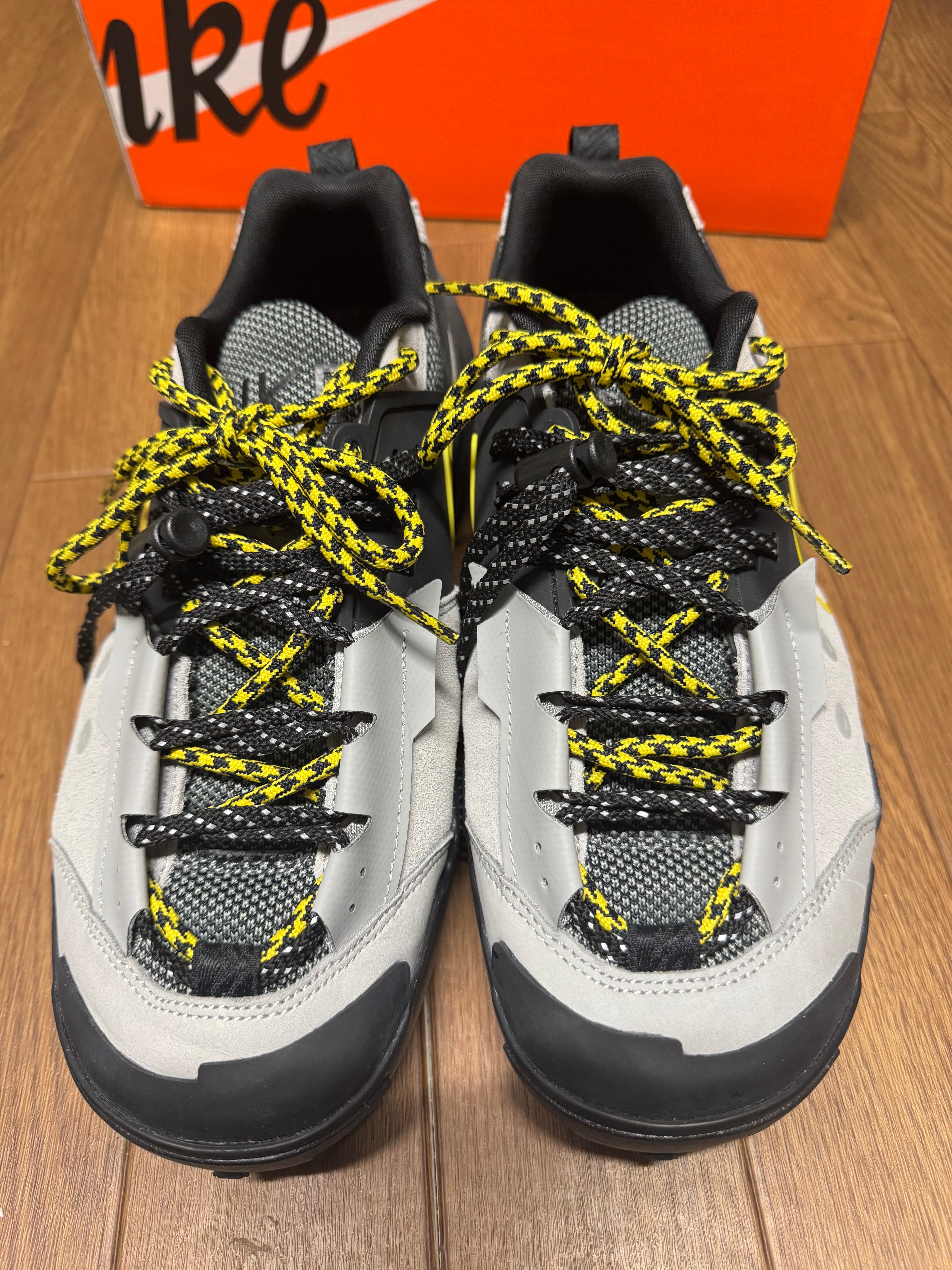 sacai × Nike Zegamadome "Matte Silver"