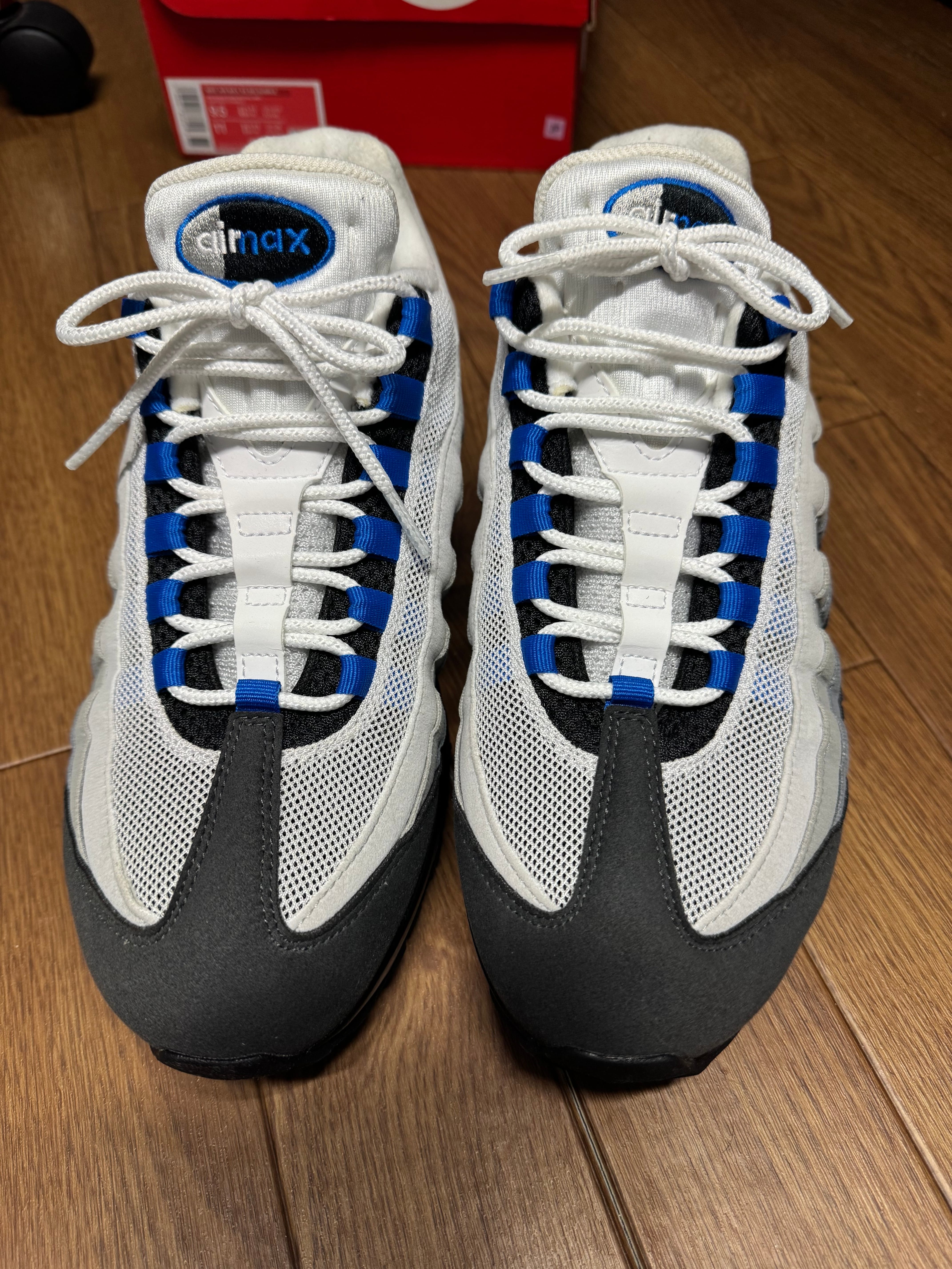 ナイキ エアマックス95 OG ビッグバブル "クールグレー/ブルースパーク"