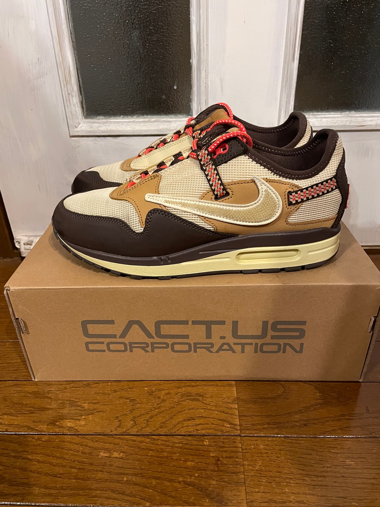 Travis Scott × Nike Air Max 1 "CACT.US Brown"