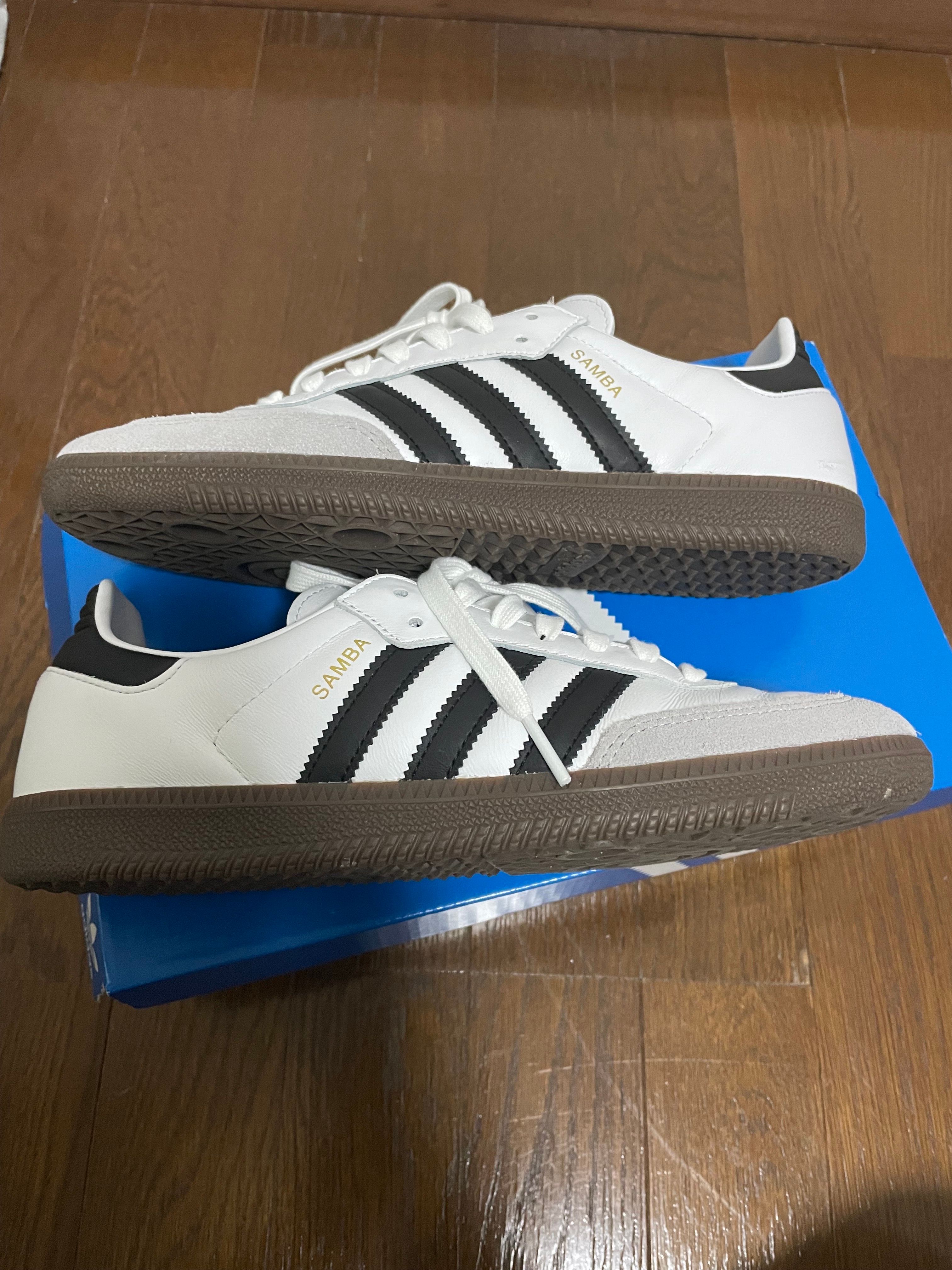 adidas Samba OG "Cloud White/Core Black/Clear Granite"
