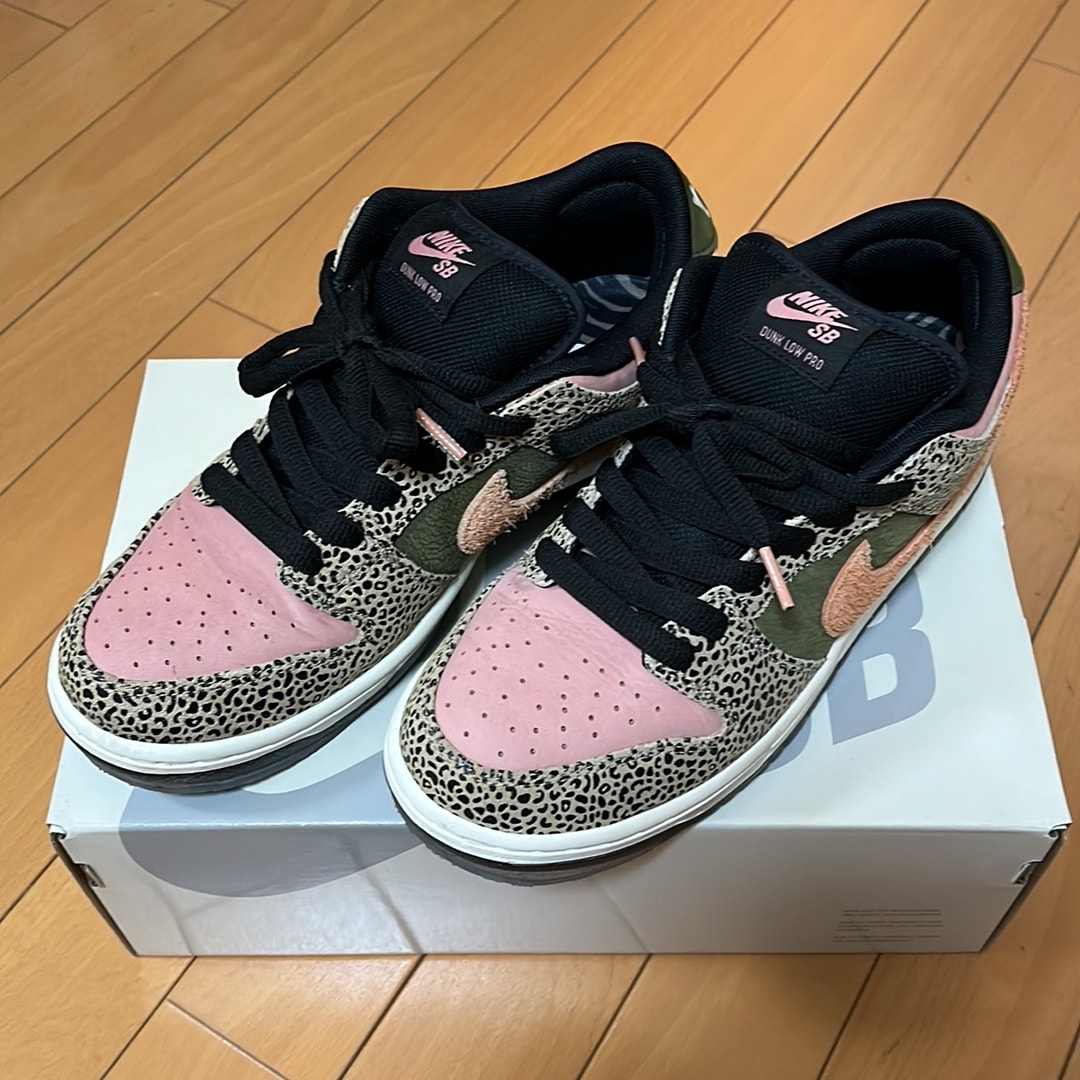 Arts Rec × Nike SB Dunk Low Pro "Rust Pink and Rough Green"