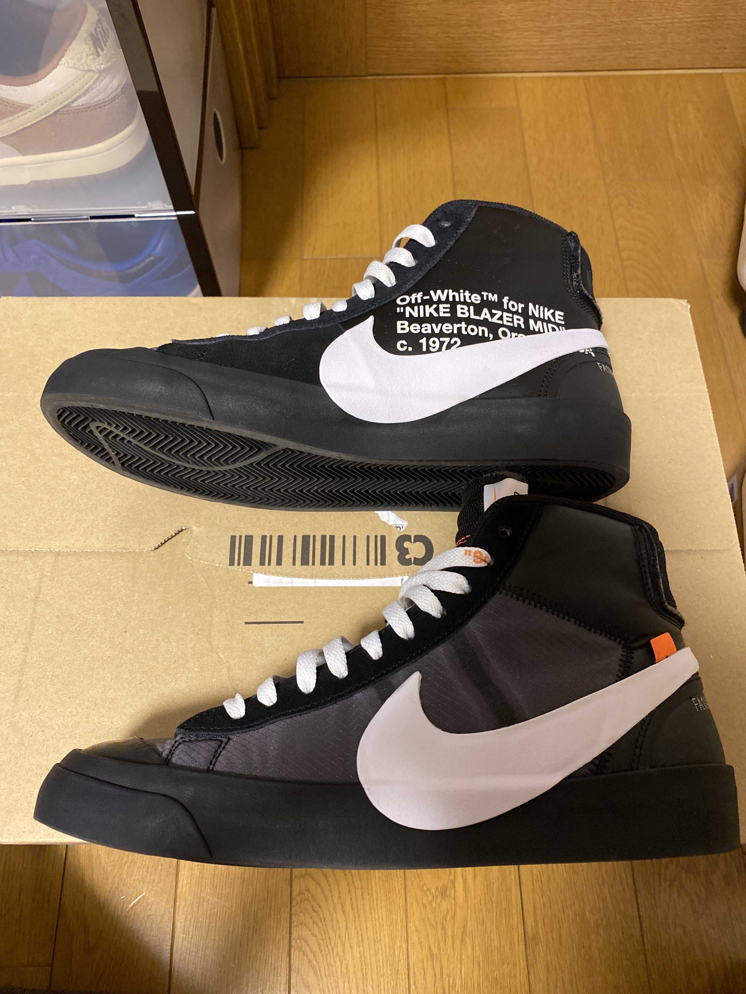 Off-White × Nike Blazer Studio Mid "Grim Reaper"