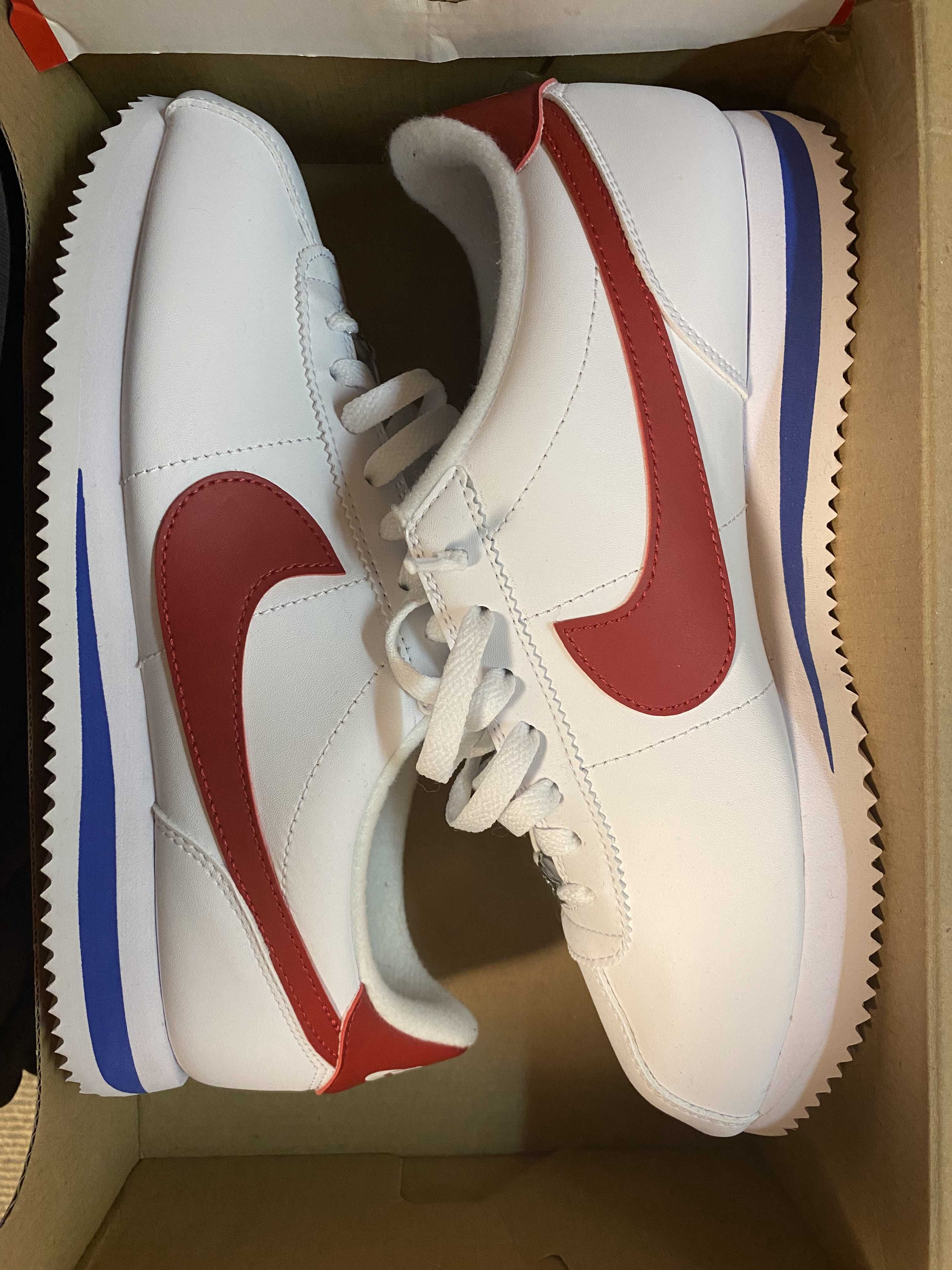 Nike Cortez Basic Forrest Gump"White/Varstiy Red"