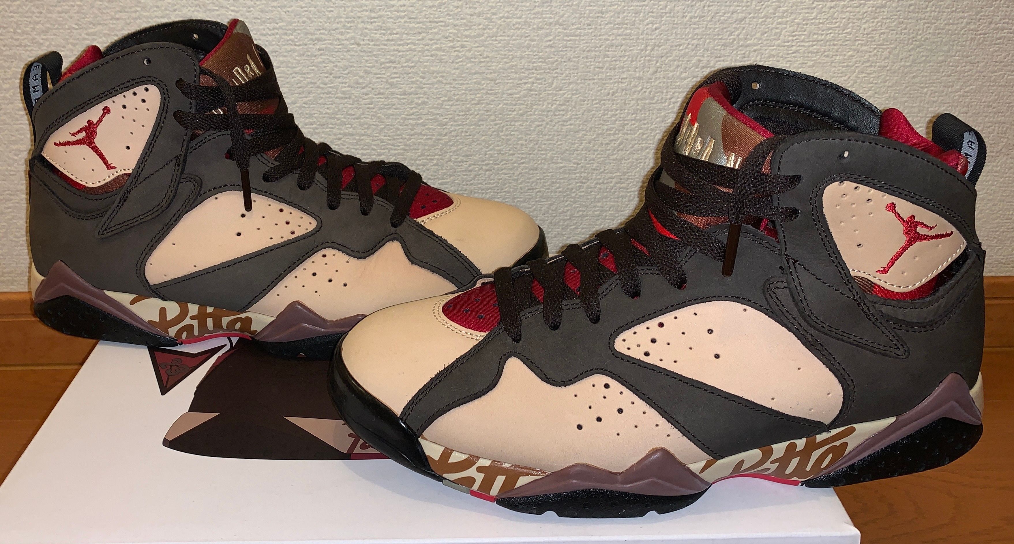 Patta × Nike Air Jordan 7 OG "Brown"