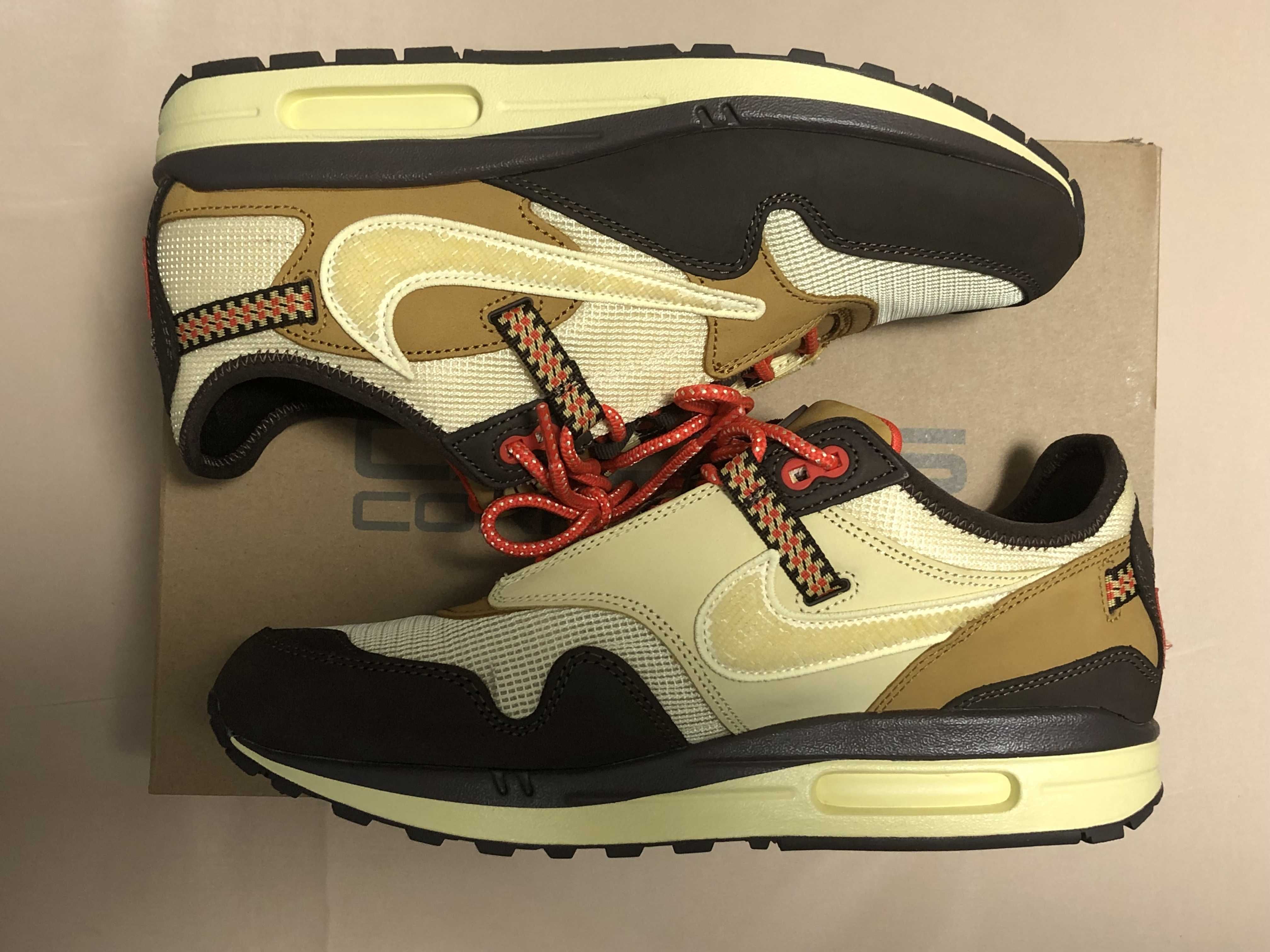 Travis Scott × Nike Air Max 1 "CACT.US Brown"