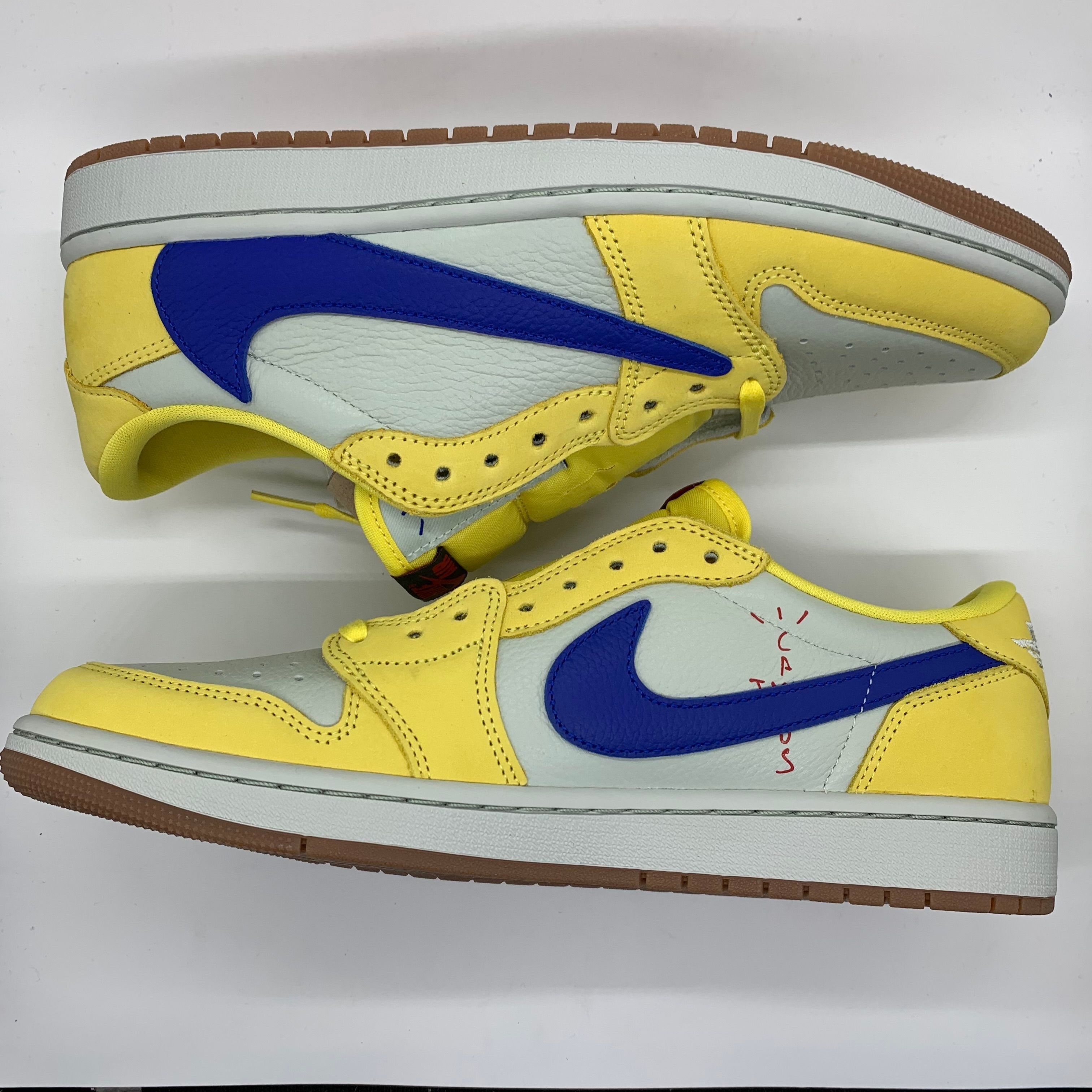 Travis Scott × Nike Women's Air Jordan 1 Retro Low OG "Canary"