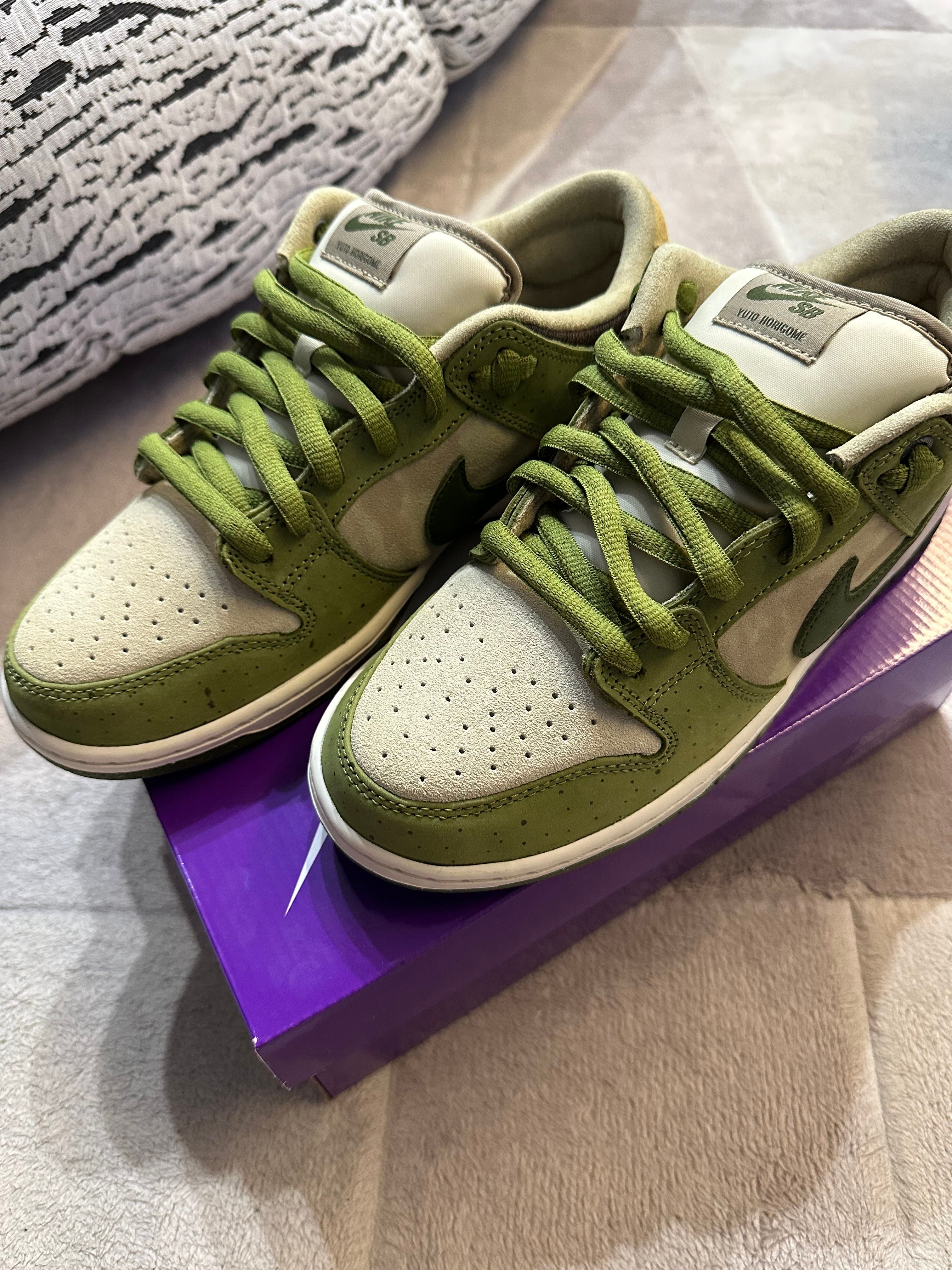 Yuto Horigome × Nike SB Dunk Low "Matcha"