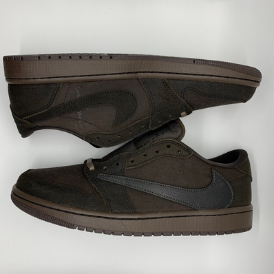 Travis Scott × Nike Air Jordan 1 Low OG SP "Velvet Brown and Dark Mocha"
