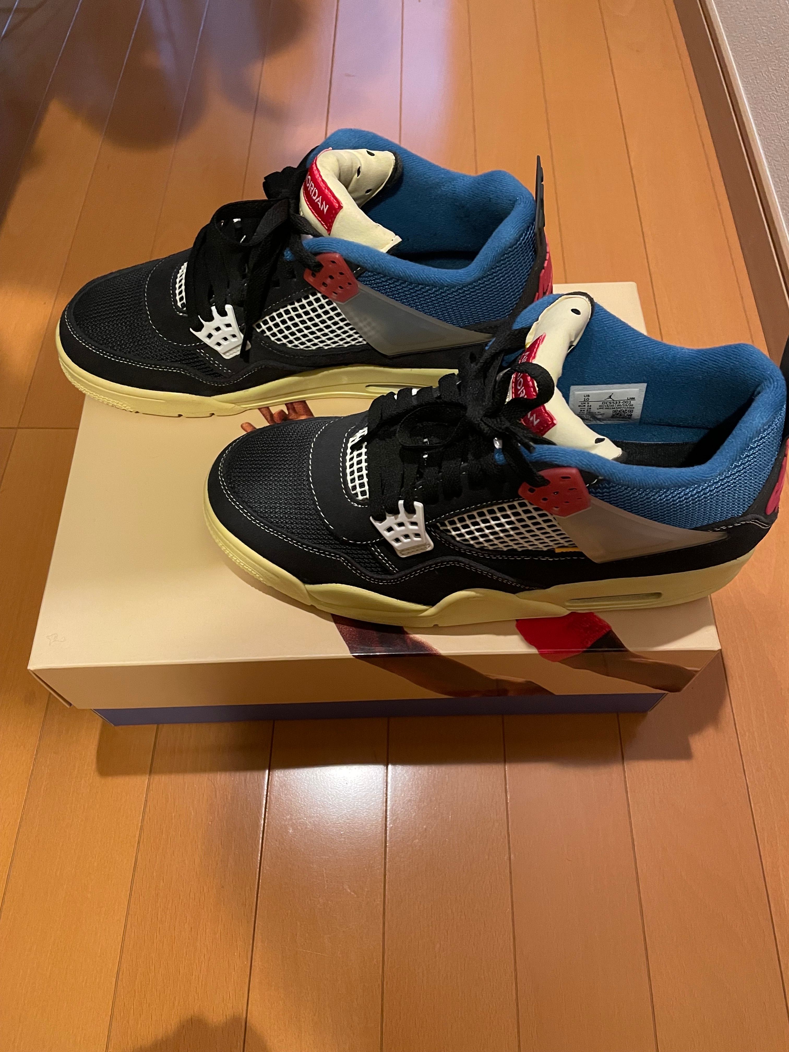 UNION × NIKE AIR JORDAN 4 "OFF NOIR"