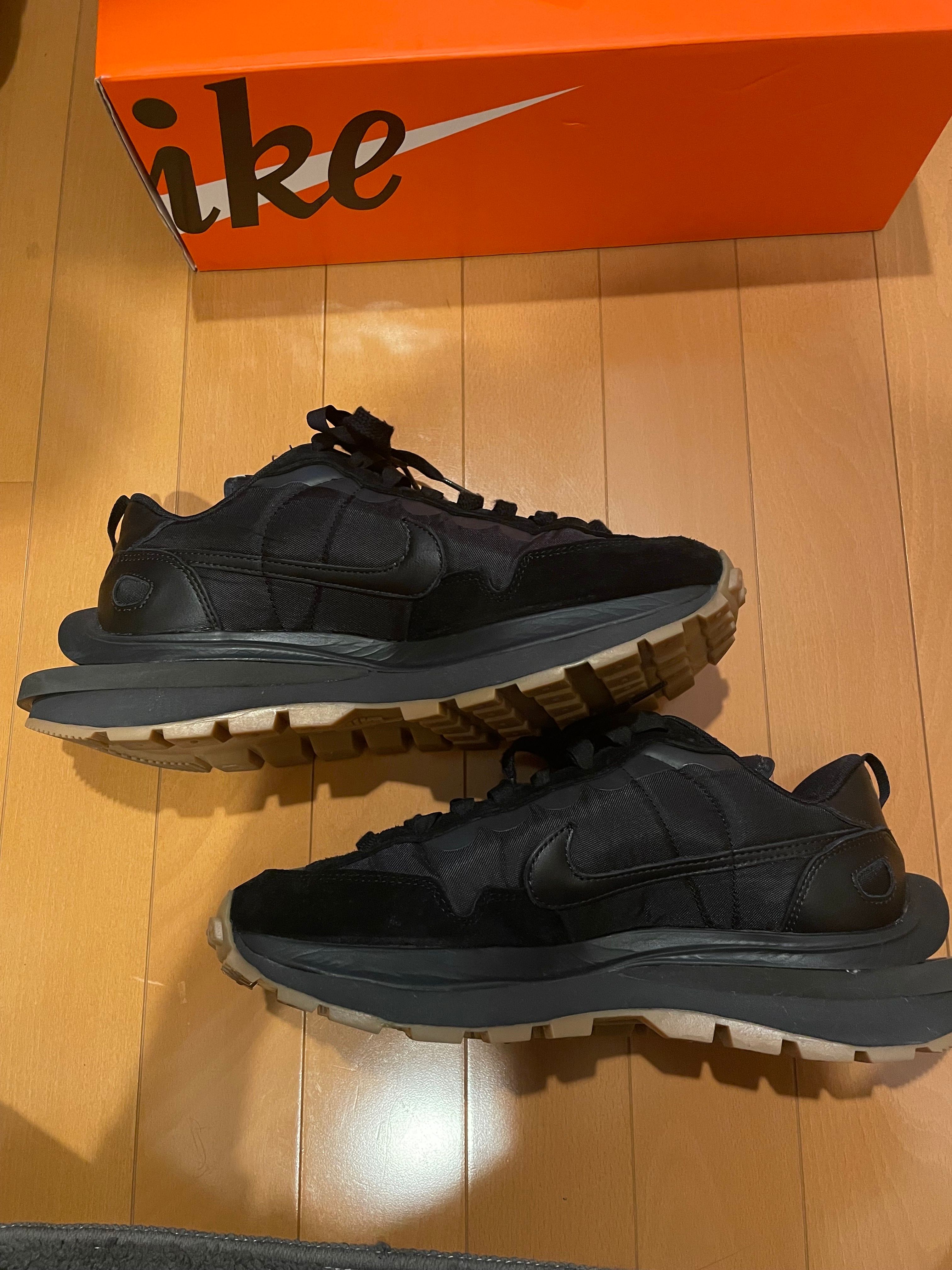 sacai × Nike VaporWaffle "Black Gum"