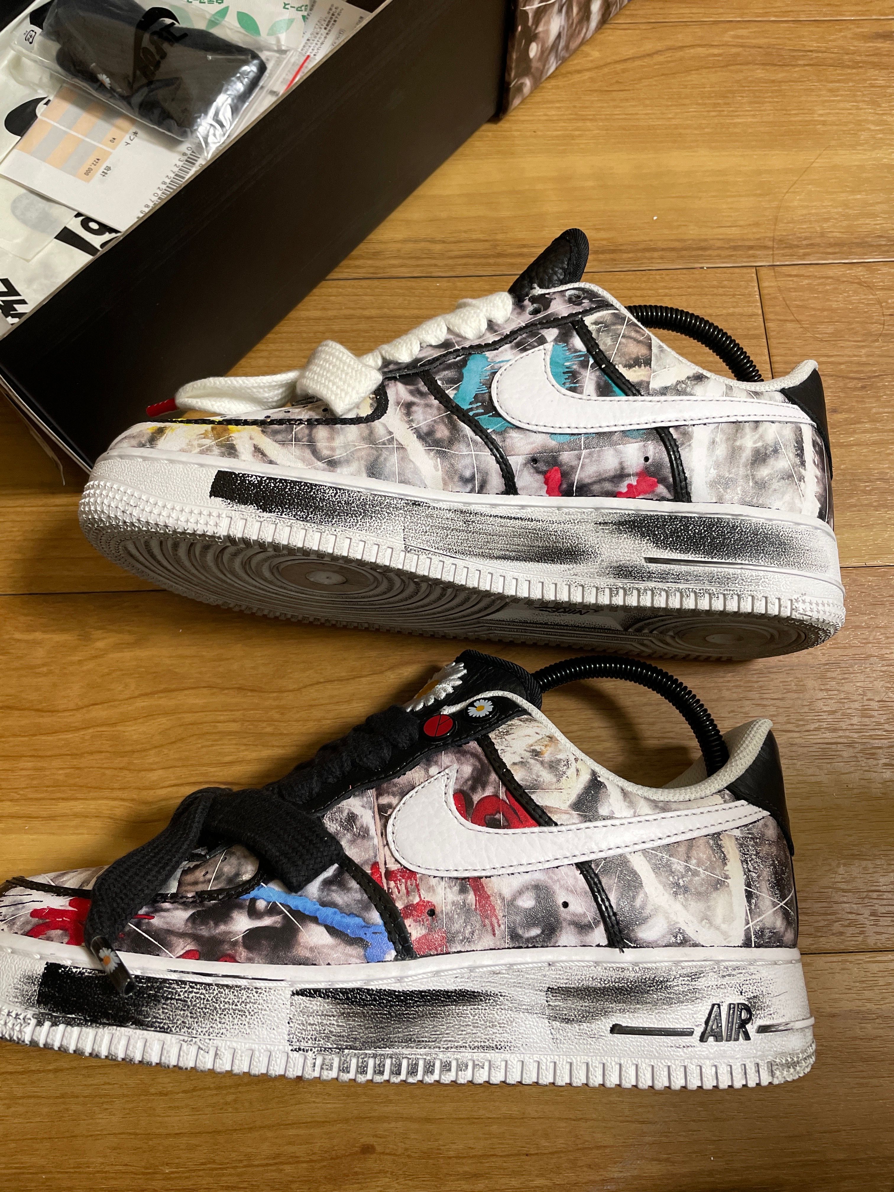 PEACEMINUSONE × Nike Air Force 1 Low Para Noise "Black" / G-DRAGON