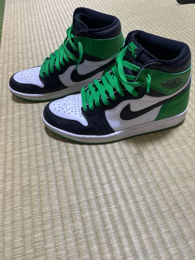 Nike Air Jordan 1 Retro High OG "Celtics/Black and Lucky Green" (2023)