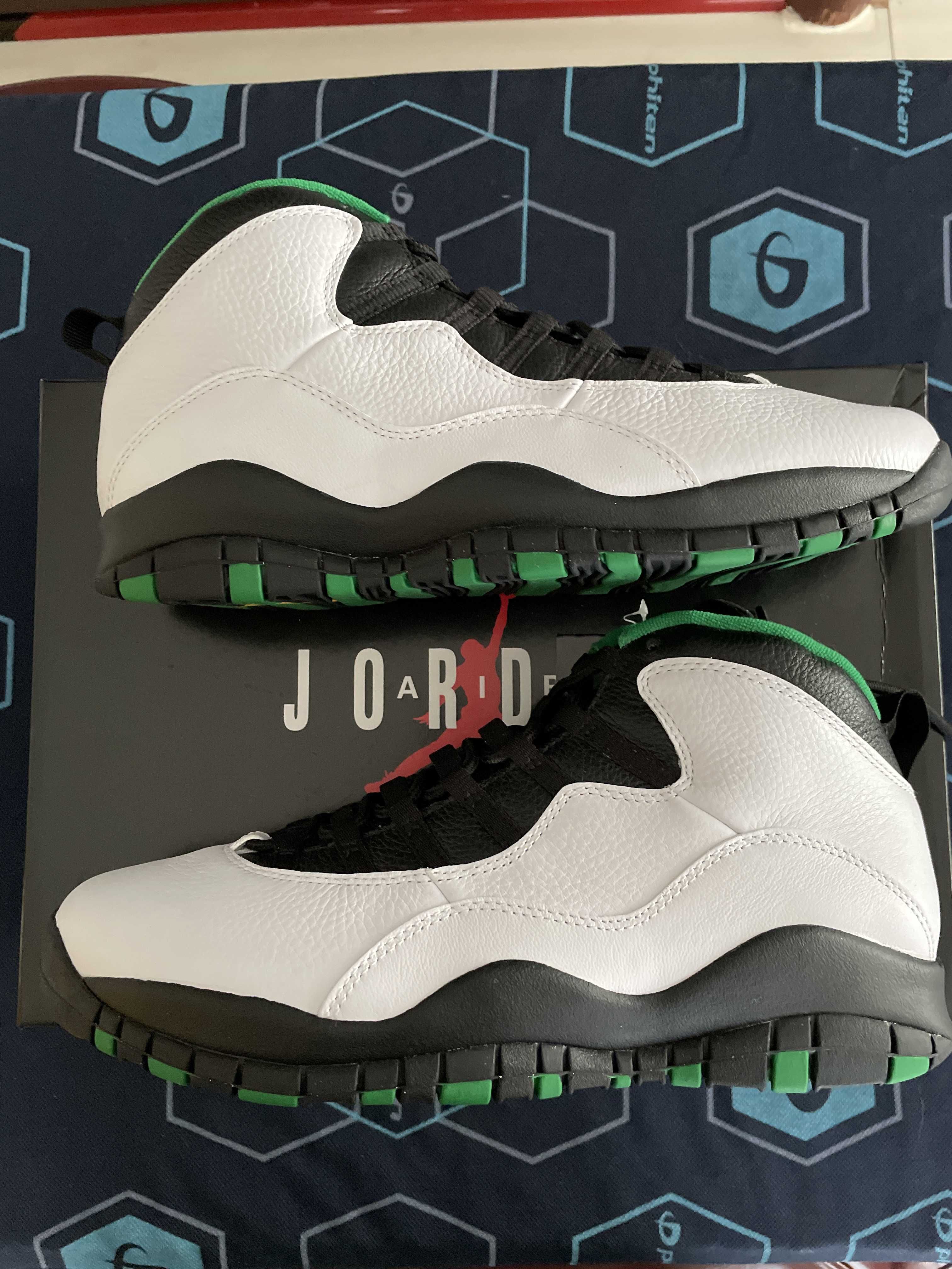 Nike Air Jordan 10 "Seattle Supersonics"