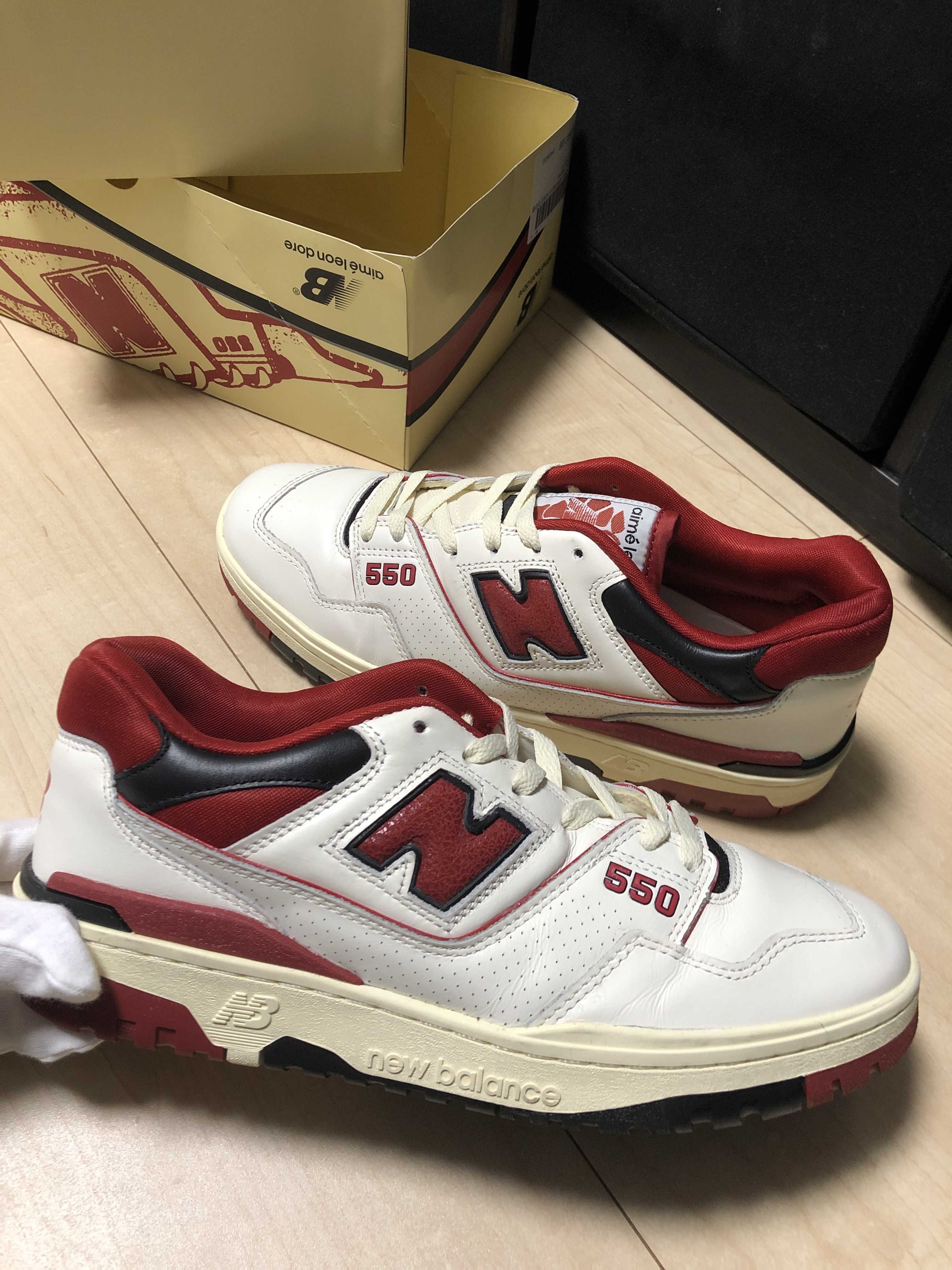 Aime Leon Dore × New Balance 550 "Red"
