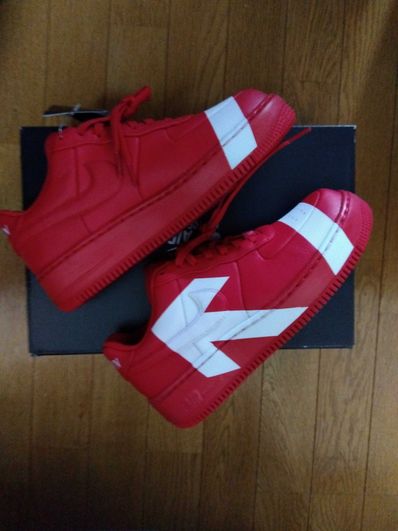 Nike Women's Air Force 1 Up Step Lux "University Red"