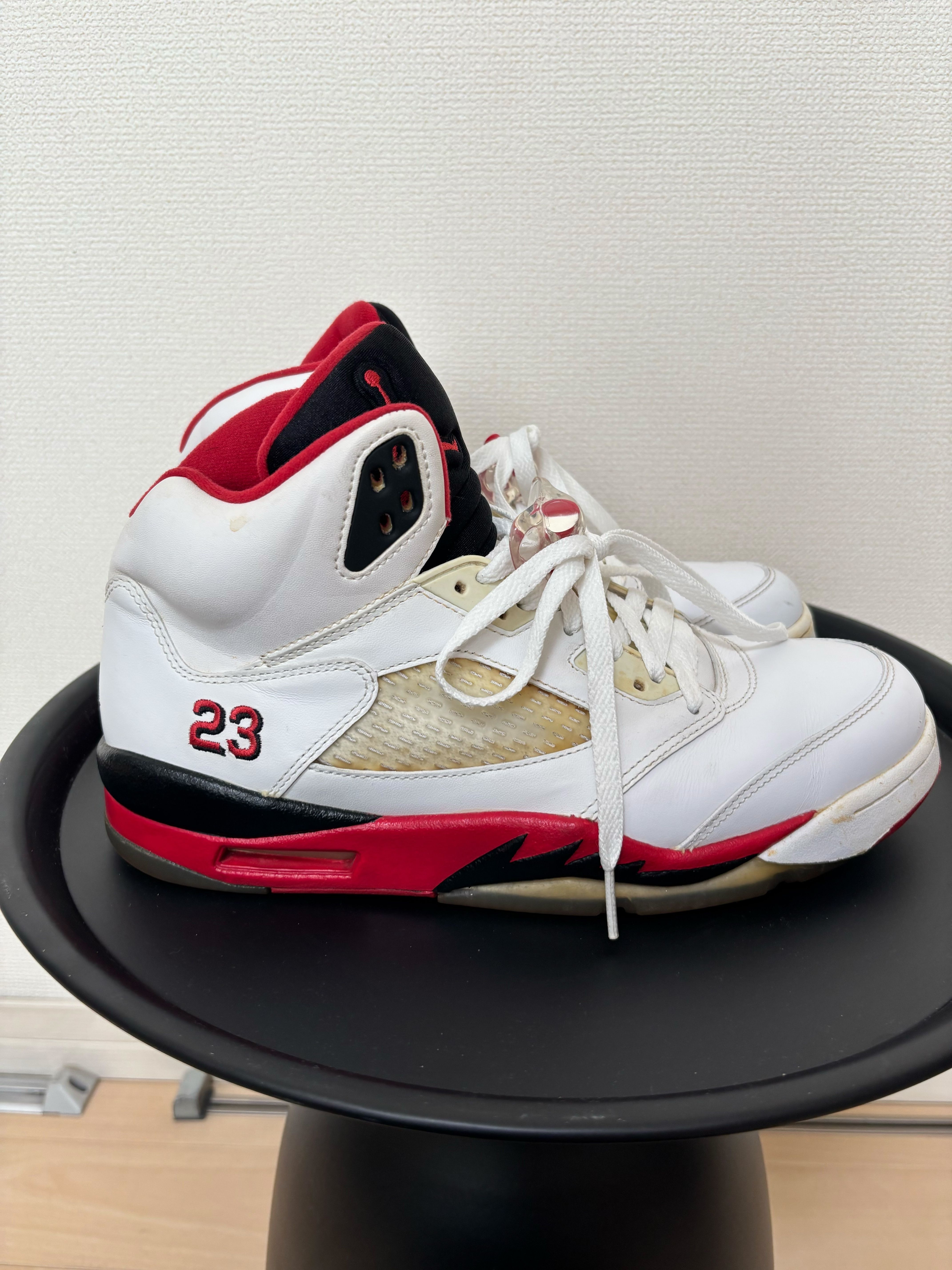 Nike Air Jordan 5 Retro "Fire Red/Black Tongue" (2013)