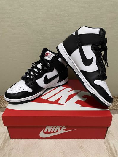 Nike Women's Dunk High "Black and White"