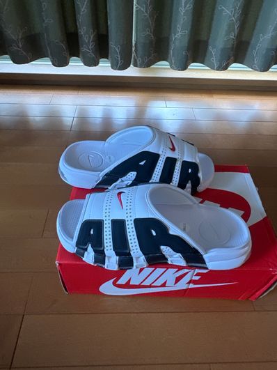 Nike Air More Uptempo Slide "White and Black"