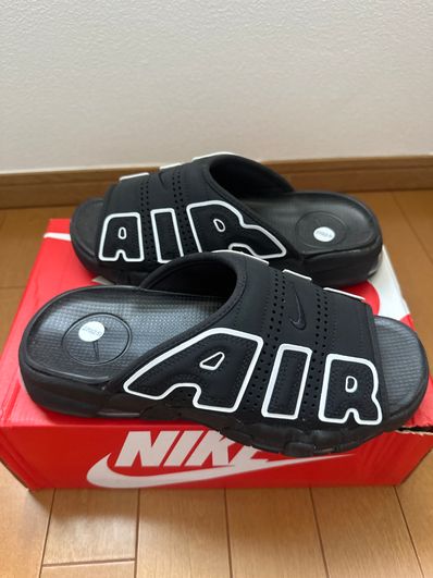 Nike Air More Uptempo Slide "Black" (DV2132-001/DV2137-001)