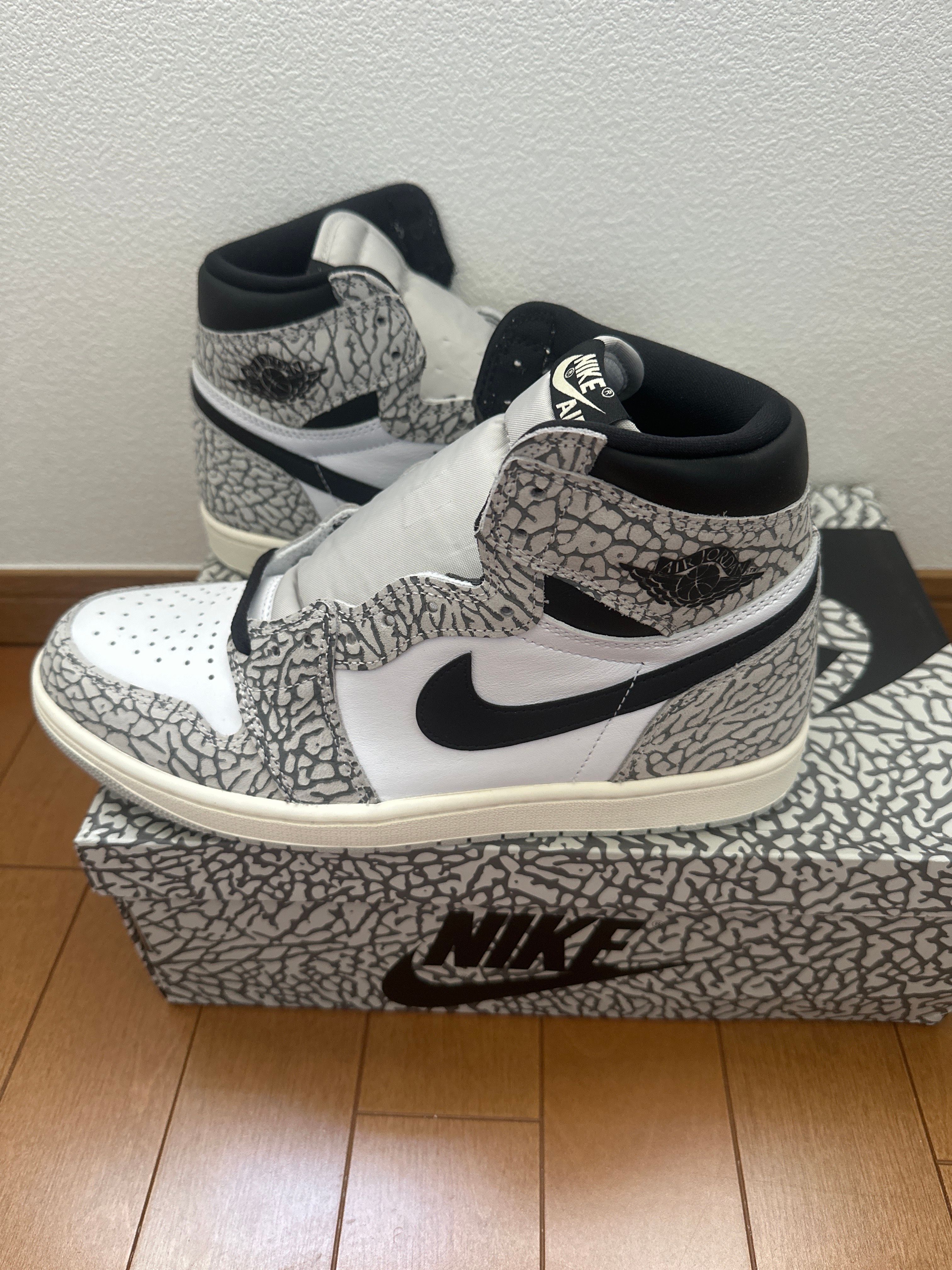 Nike Air Jordan 1 High OG "White Cement/Safari"