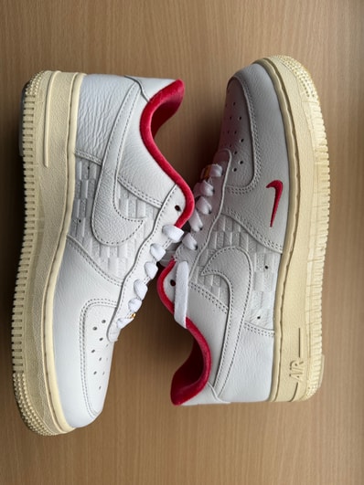 KITH × Nike Air Force 1 Low "White/Red"