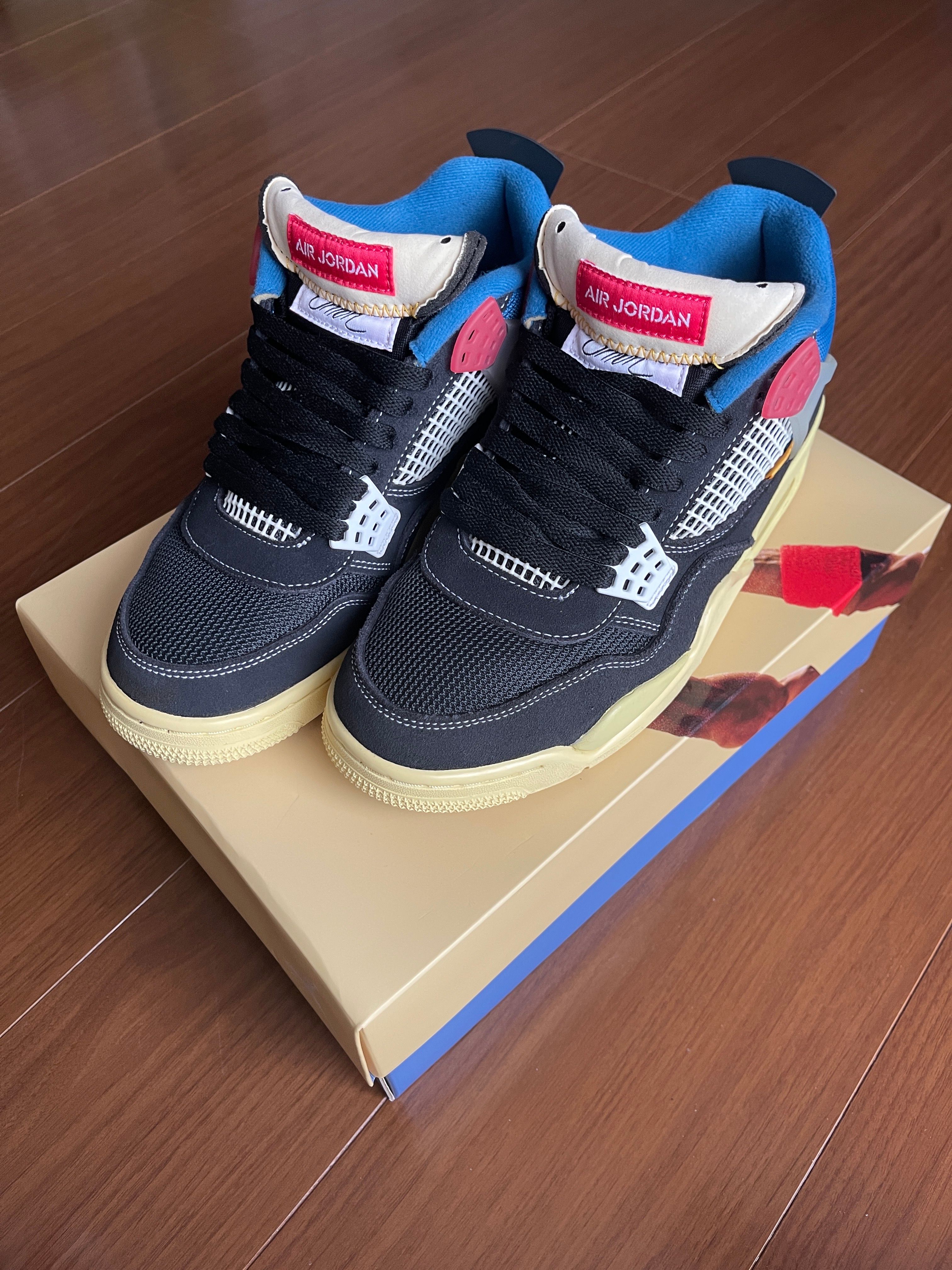 UNION × NIKE AIR JORDAN 4 "OFF NOIR"