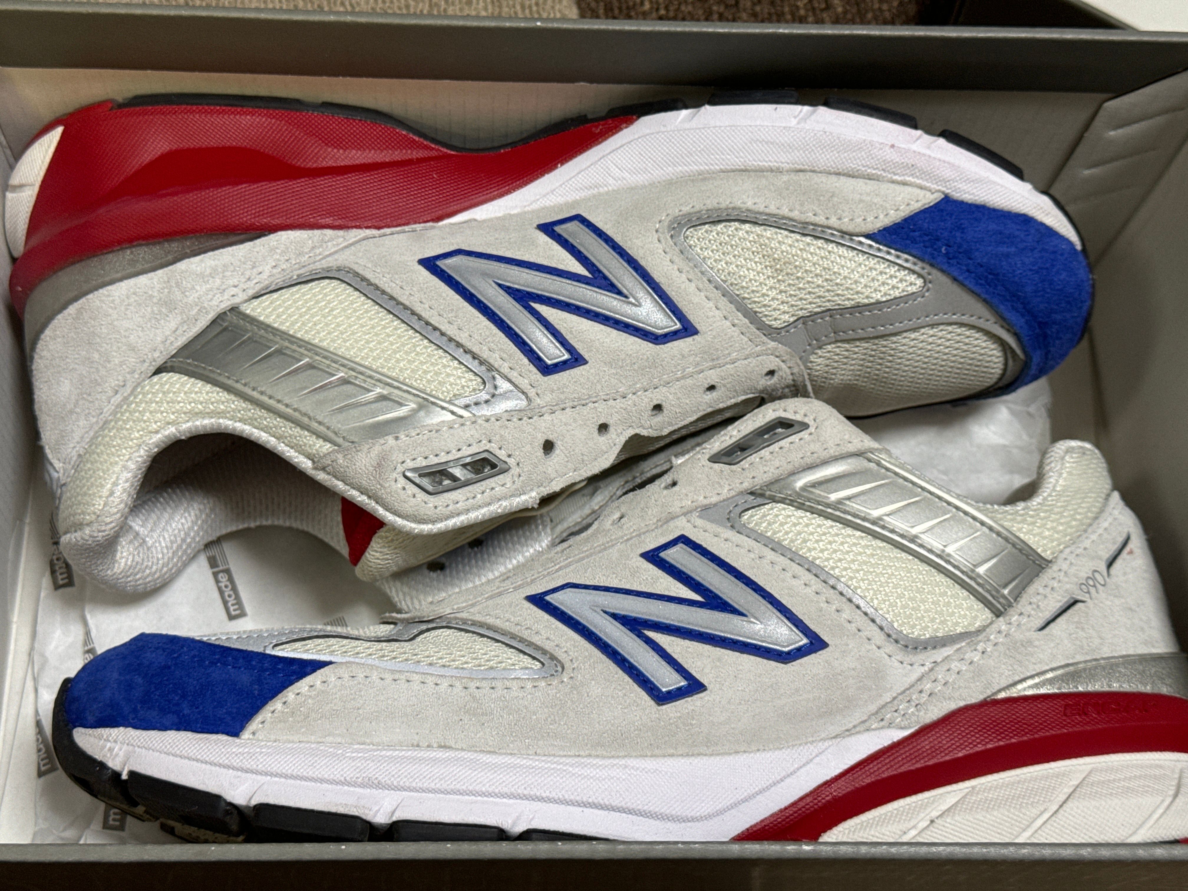 New Balance 990V5 "Grey Royal Red"