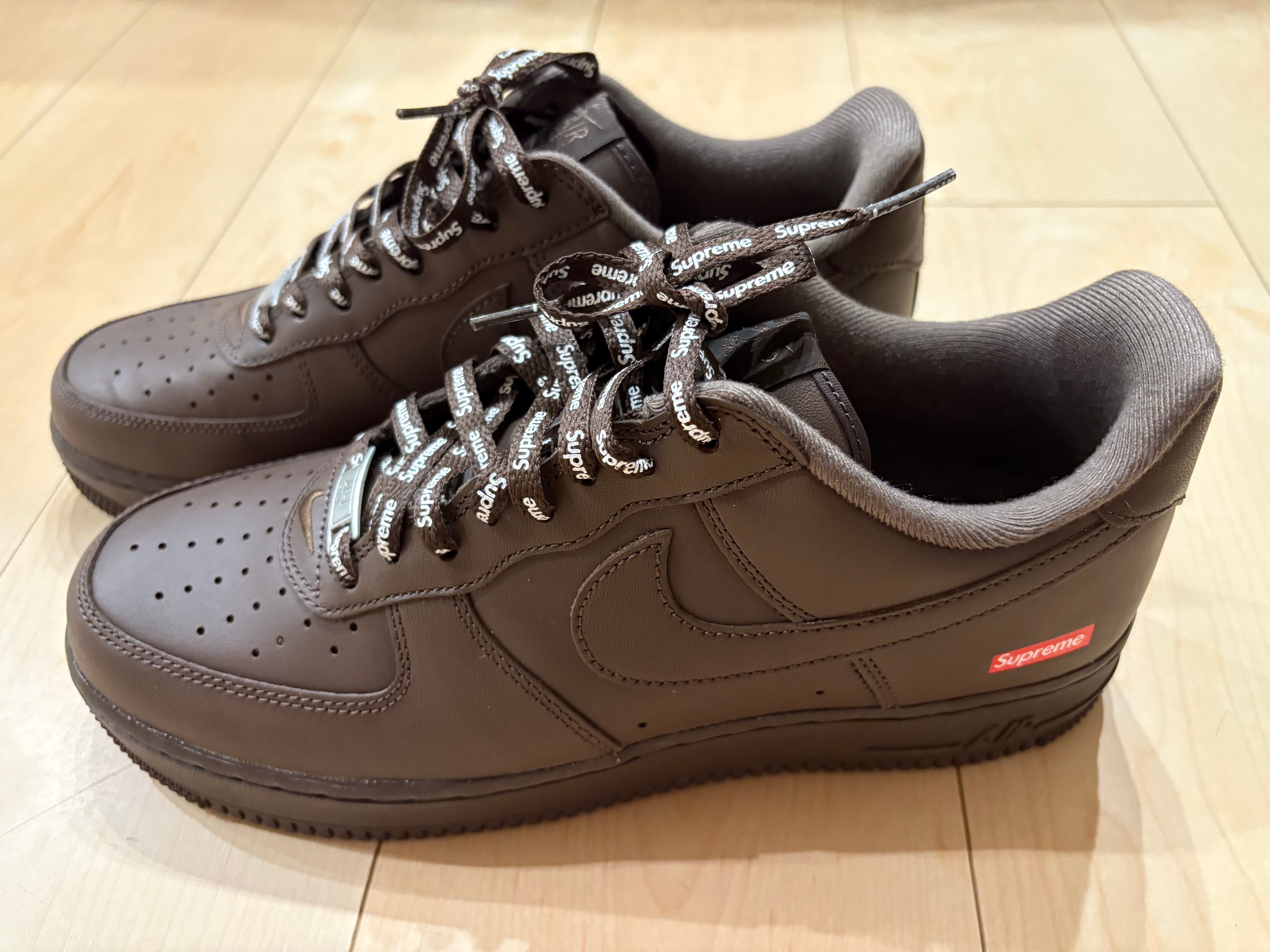 Supreme × Nike Air Force 1 Low "Baroque Brown"
