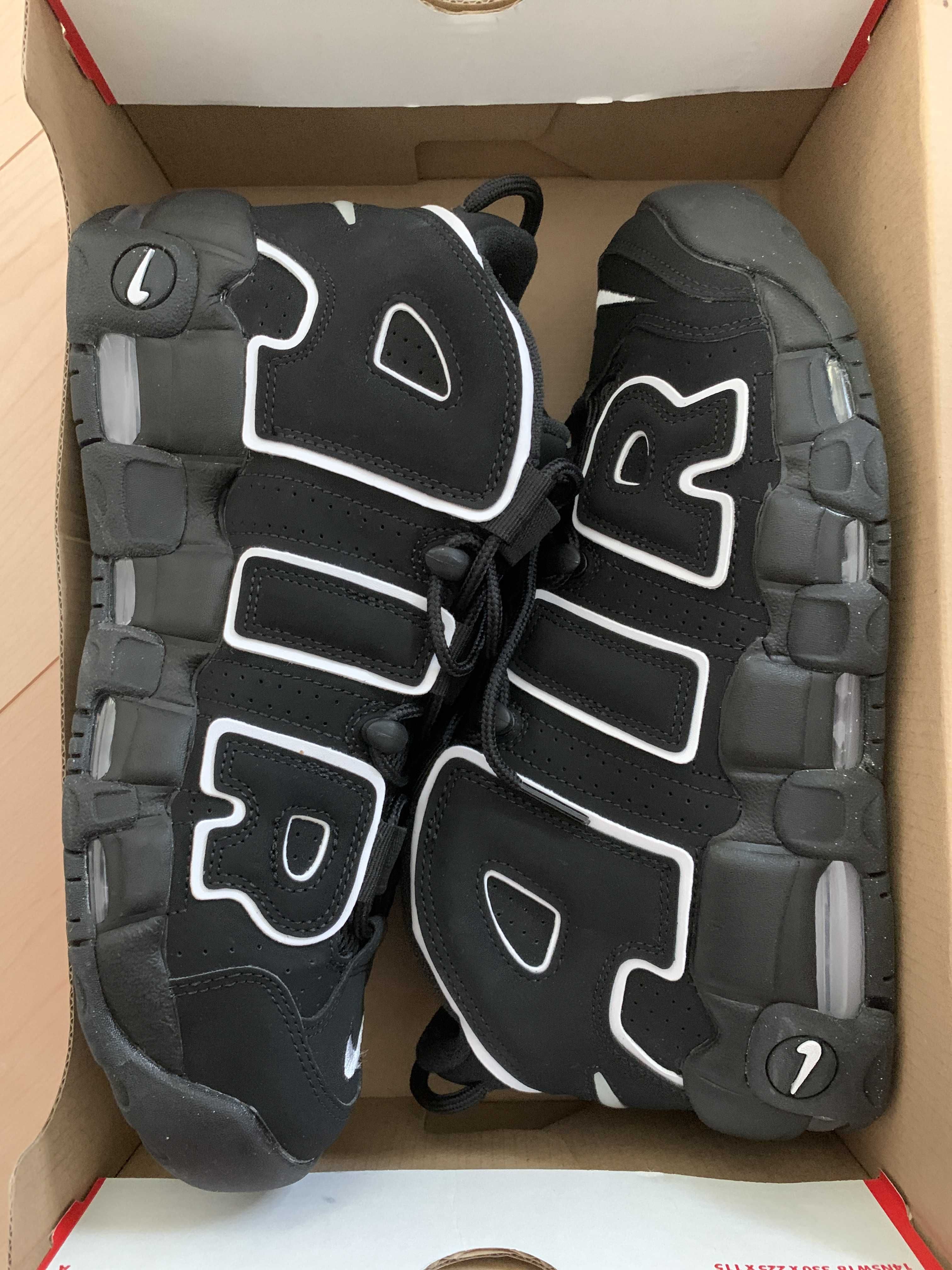 Nike Air More Uptempo "Black/White"(2020)