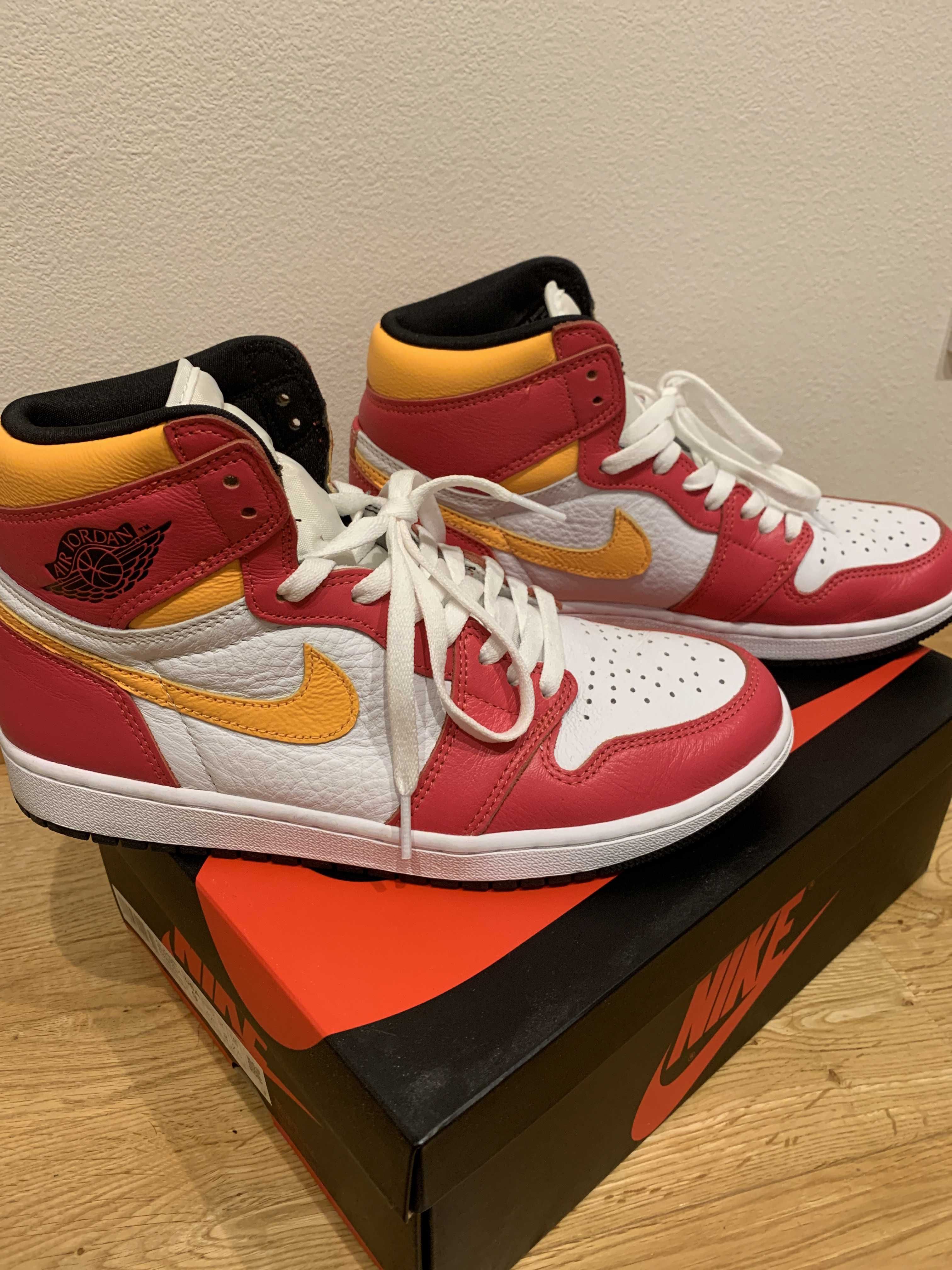 Nike Air Jordan 1 High OG "Light Fusion Red"