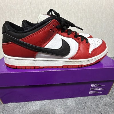 Nike SB Dunk Low Pro "J-Pack Chicago/Varsity Red and White"