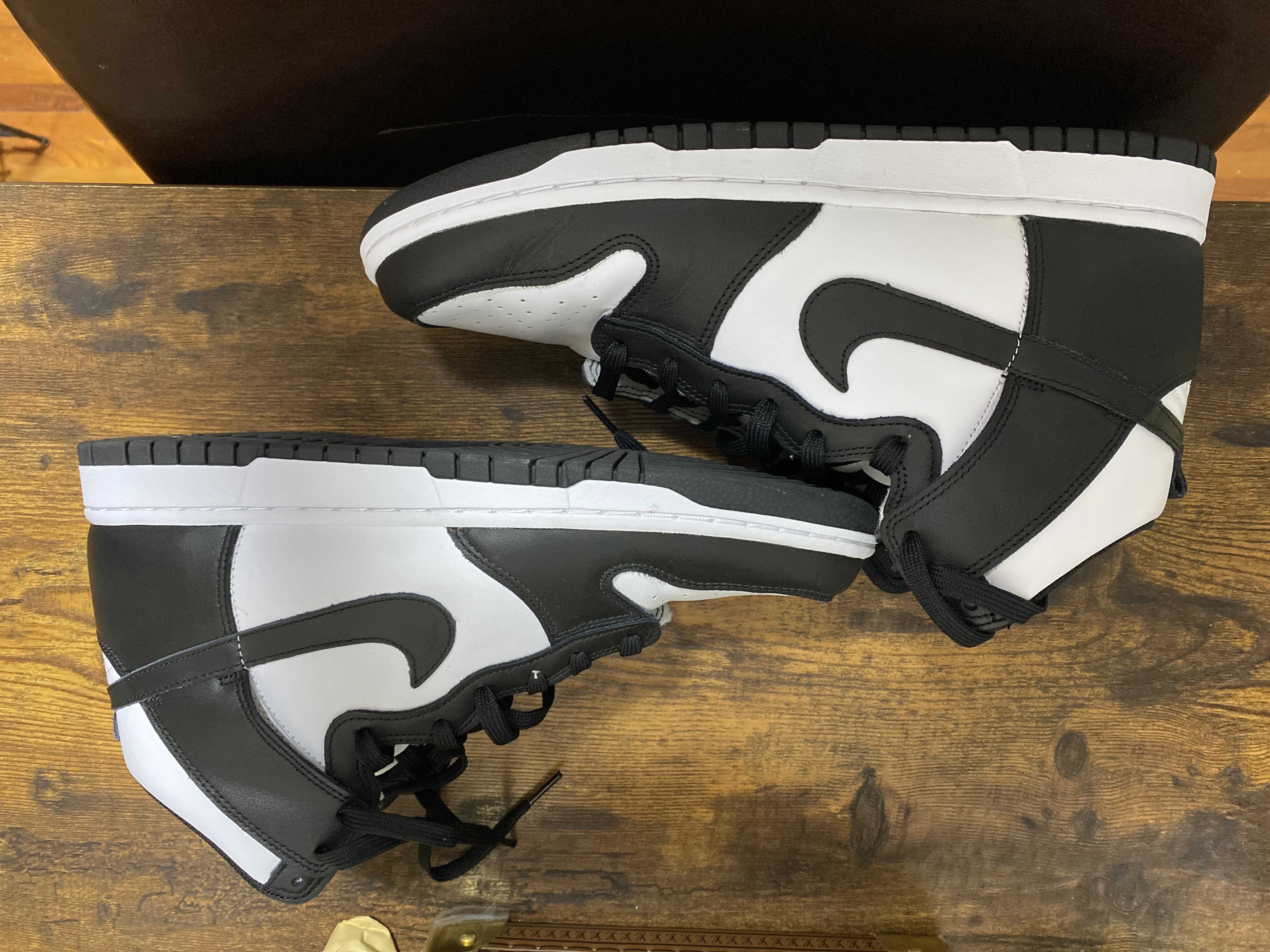 Nike Women's Dunk High "Black and White"