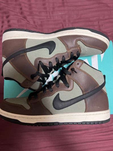 Nike SB Dunk High Pro "Baroque Brown/Black-Brun"