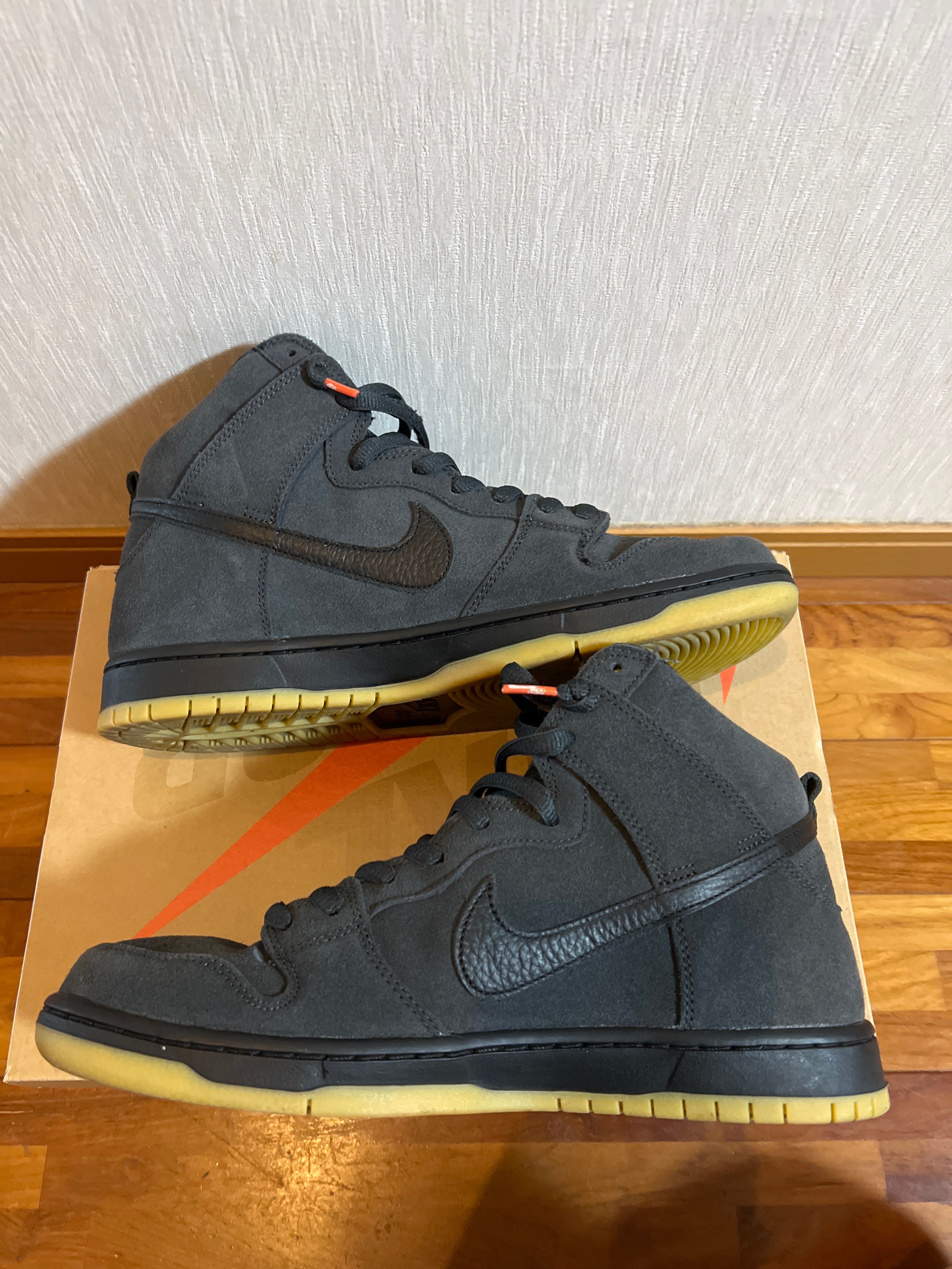 Nike SB Dunk High Orange Label "Dark Grey"