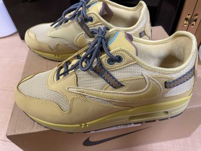 Travis Scott × Nike Air Max 1 "CACT.US Gold"
